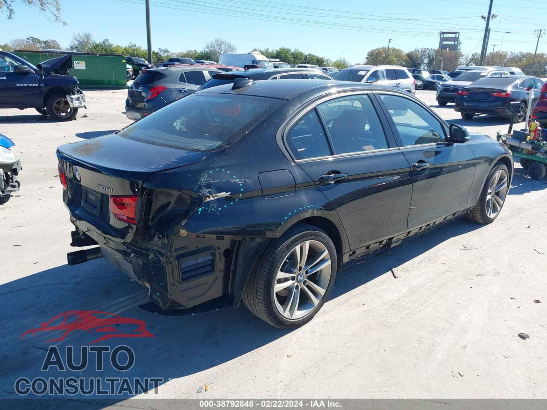 BMW 328I 2016 - WBA8E9G5XGNU27738
