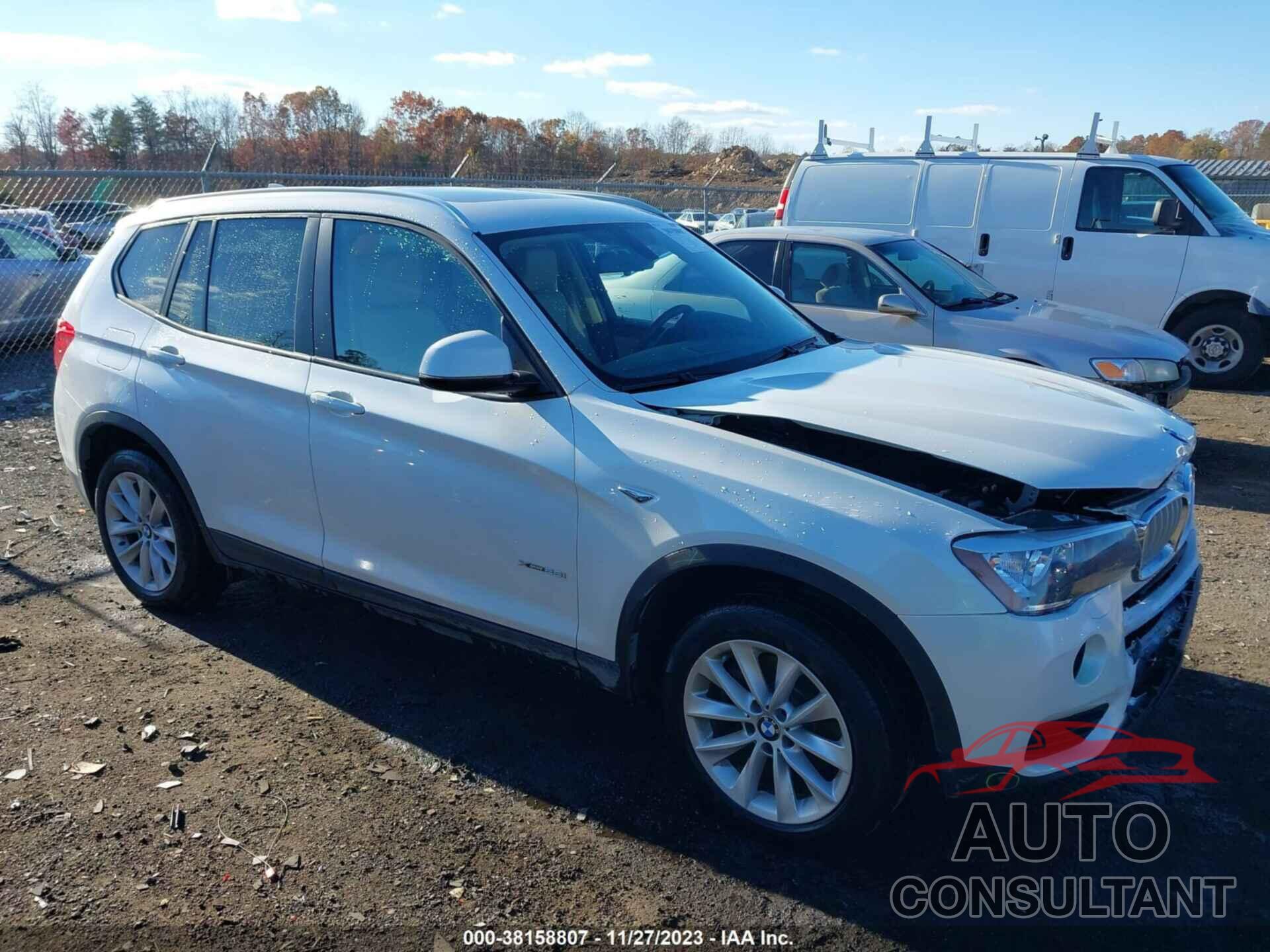 BMW X3 2016 - 5UXWX9C53G0D74163