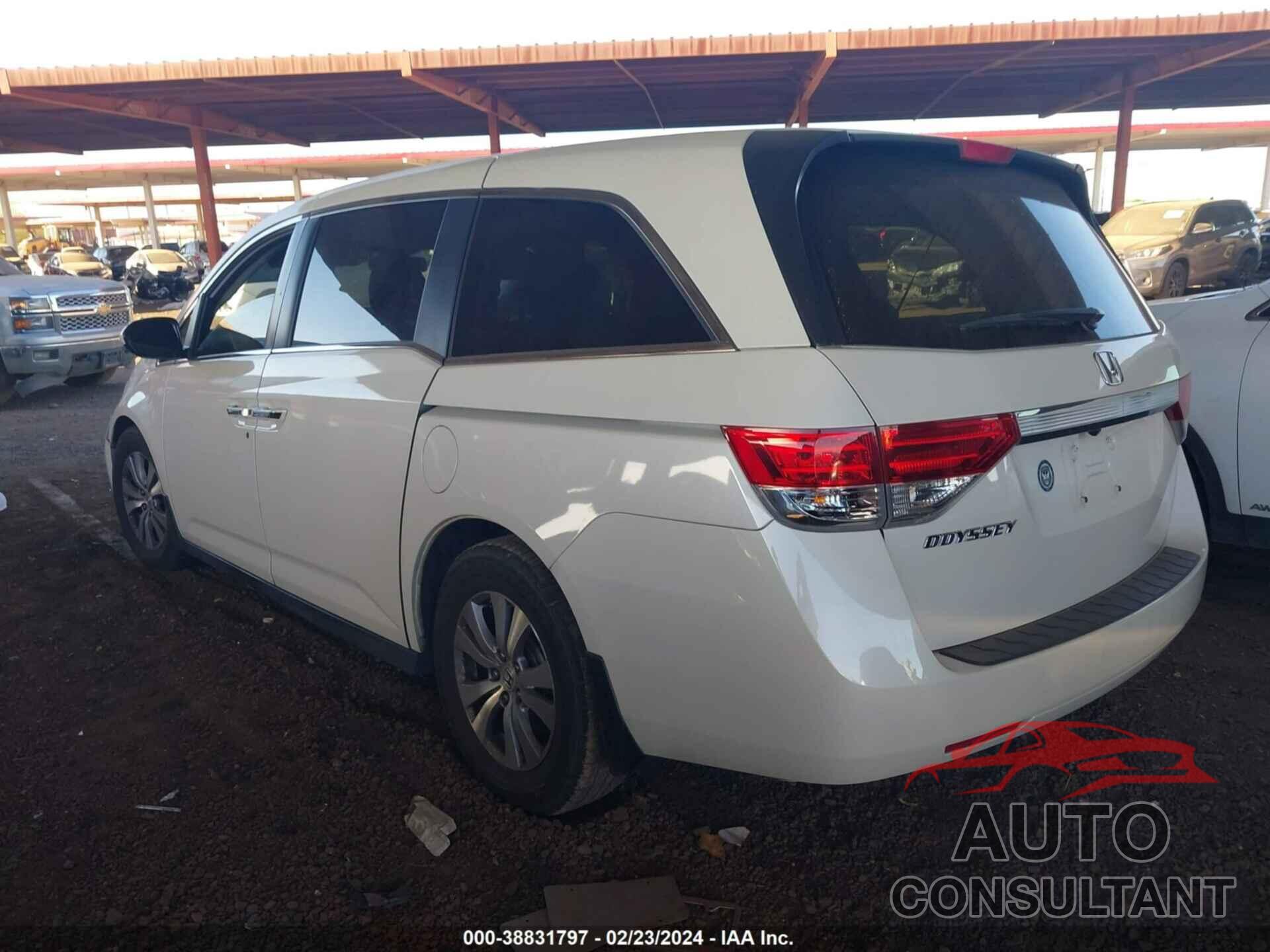 HONDA ODYSSEY 2016 - 5FNRL5H65GB009907