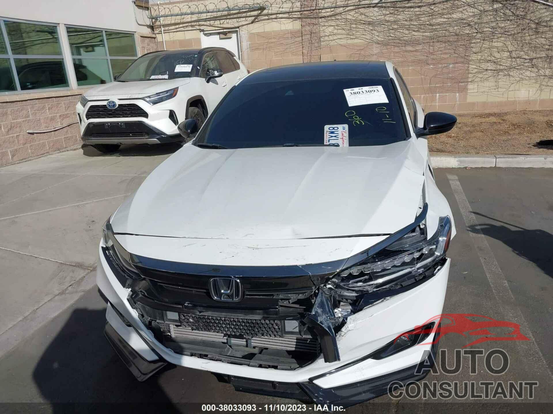 HONDA ACCORD 2021 - 1HGCV2F39MA016744