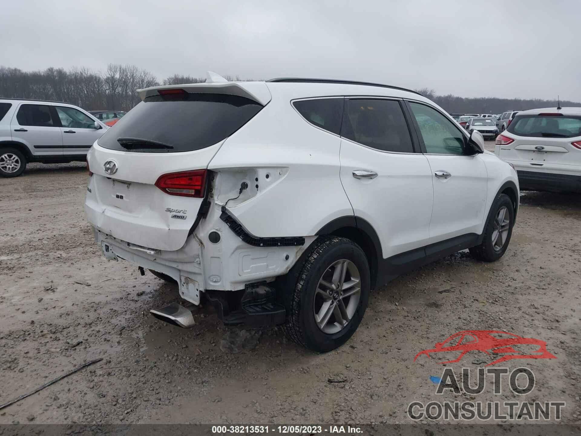 HYUNDAI SANTA FE SPORT 2018 - 5XYZUDLB7JG555166