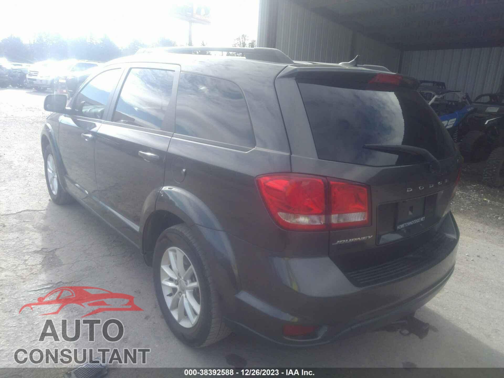DODGE JOURNEY 2016 - 3C4PDCBB3GT127874