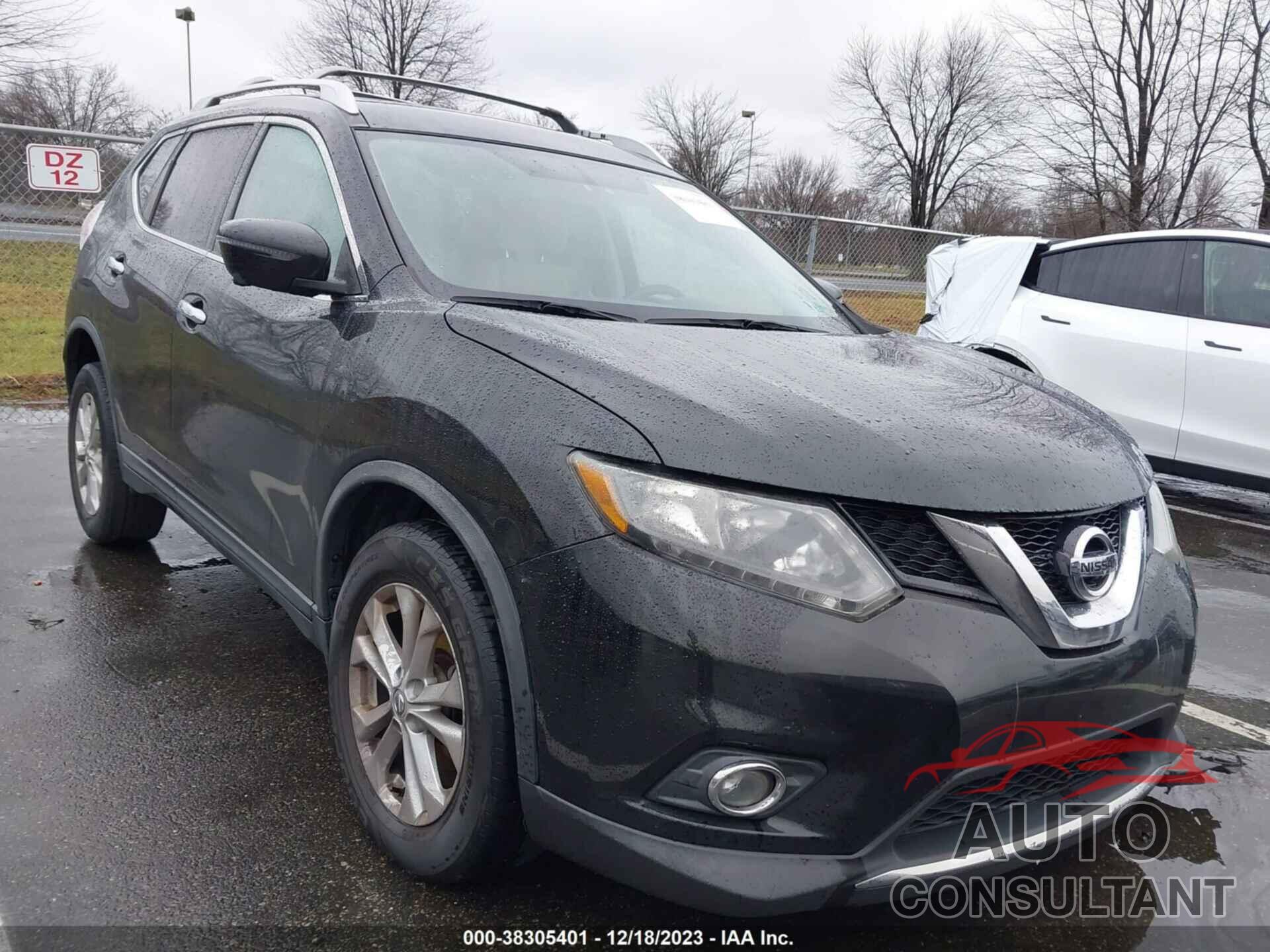 NISSAN ROGUE 2016 - KNMAT2MV9GP709735