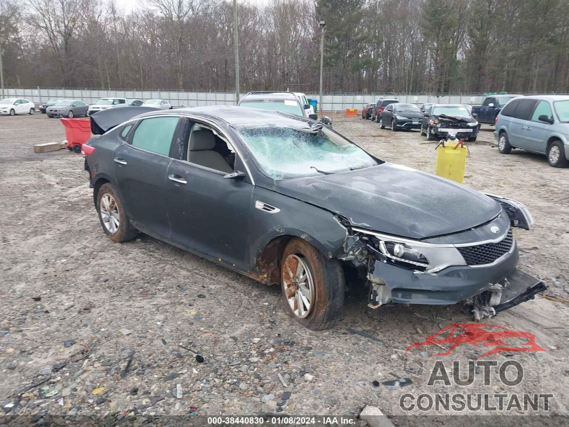 KIA OPTIMA 2016 - KNAGT4L38G5079852