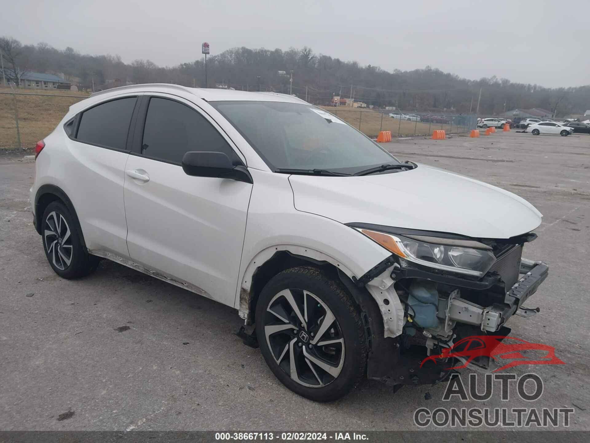 HONDA HR-V 2020 - 3CZRU6H16LM701293