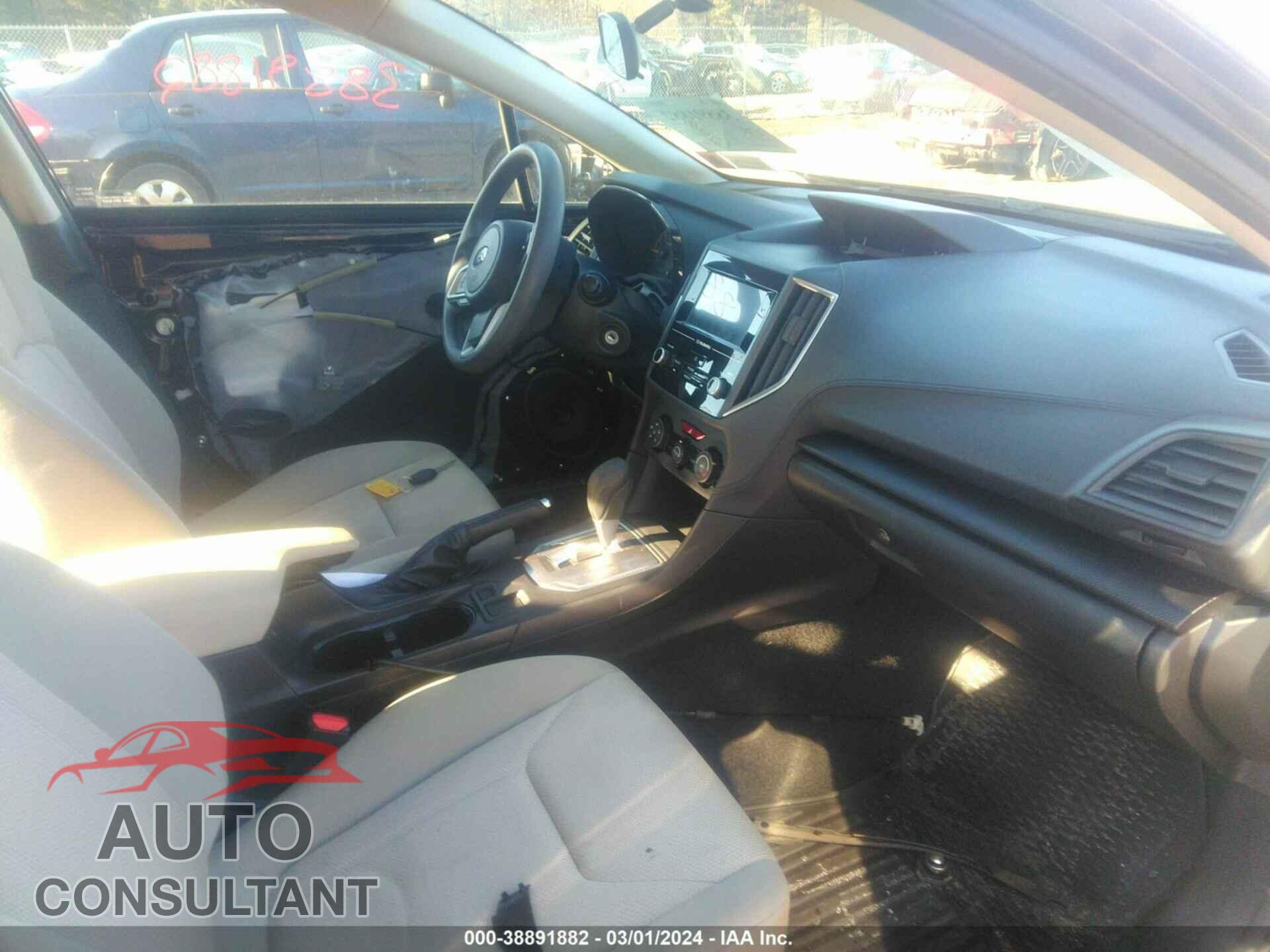 SUBARU IMPREZA 2017 - 4S3GKAA64H3604355
