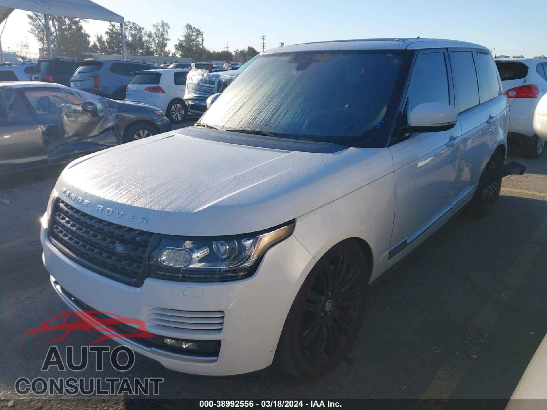 LAND ROVER RANGE ROVER 2016 - SALGS2EF1GA301598