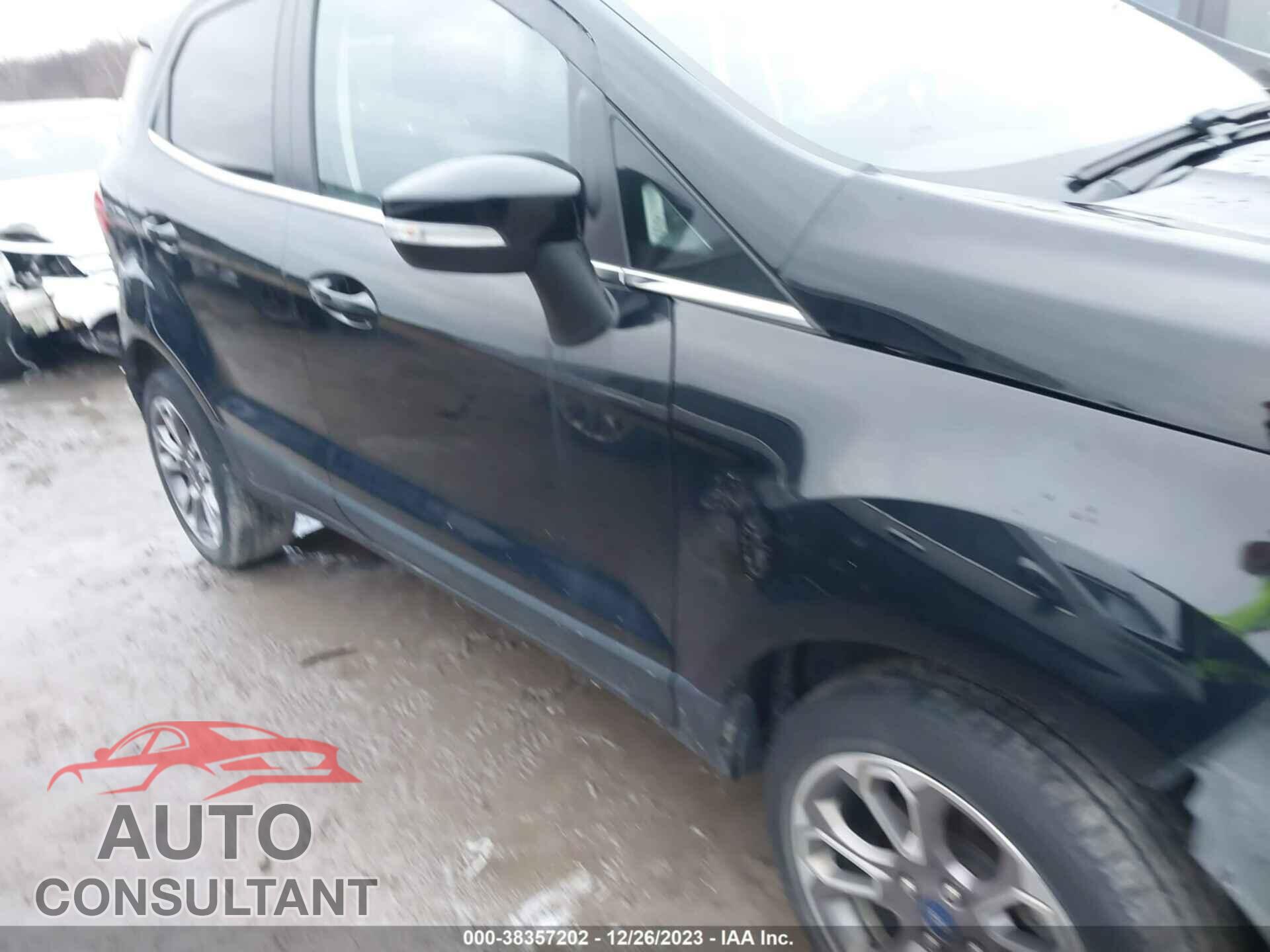 FORD ECOSPORT 2022 - MAJ6S3KL6NC459350