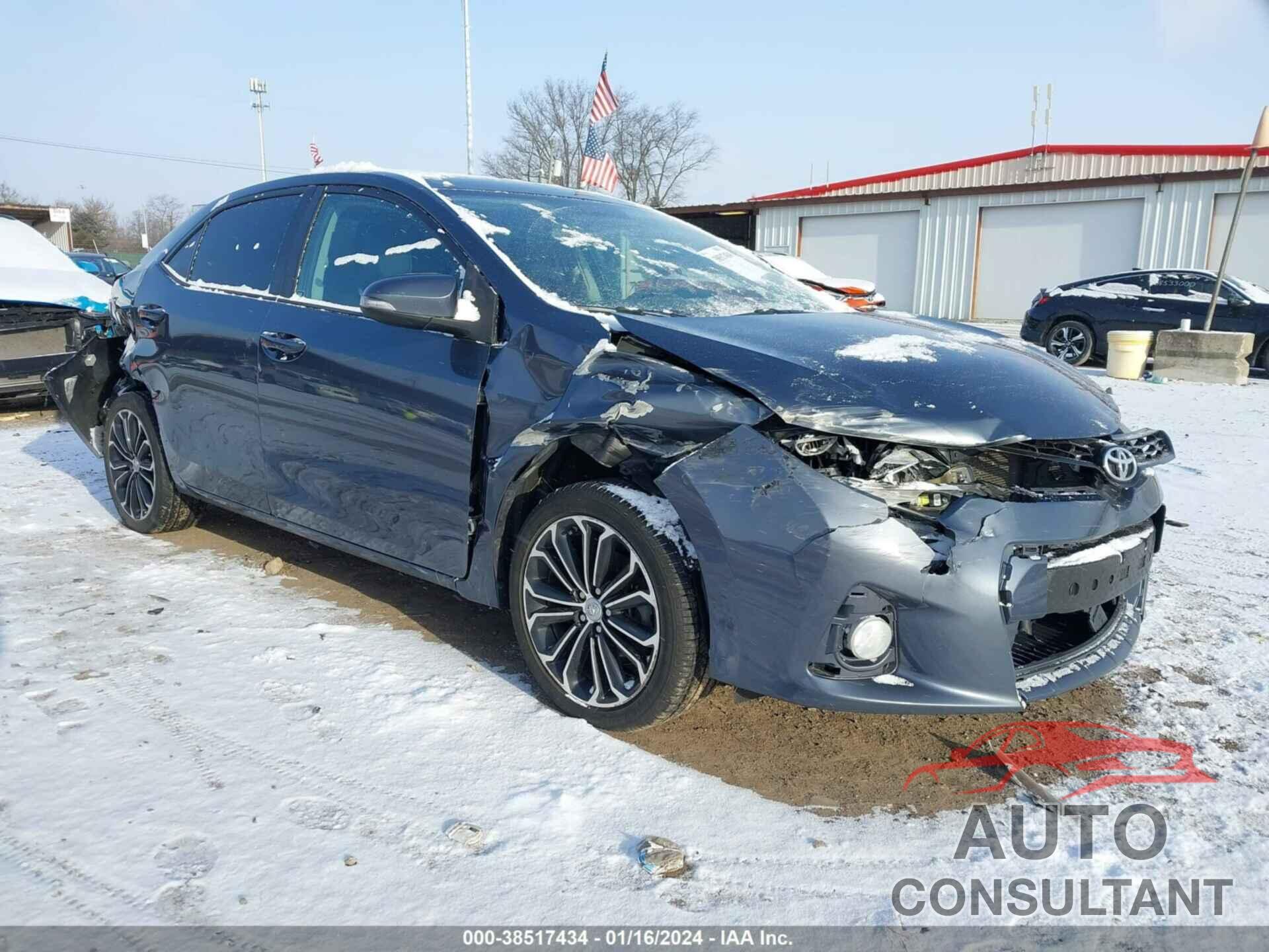 TOYOTA COROLLA 2016 - 5YFBURHE3GP428940