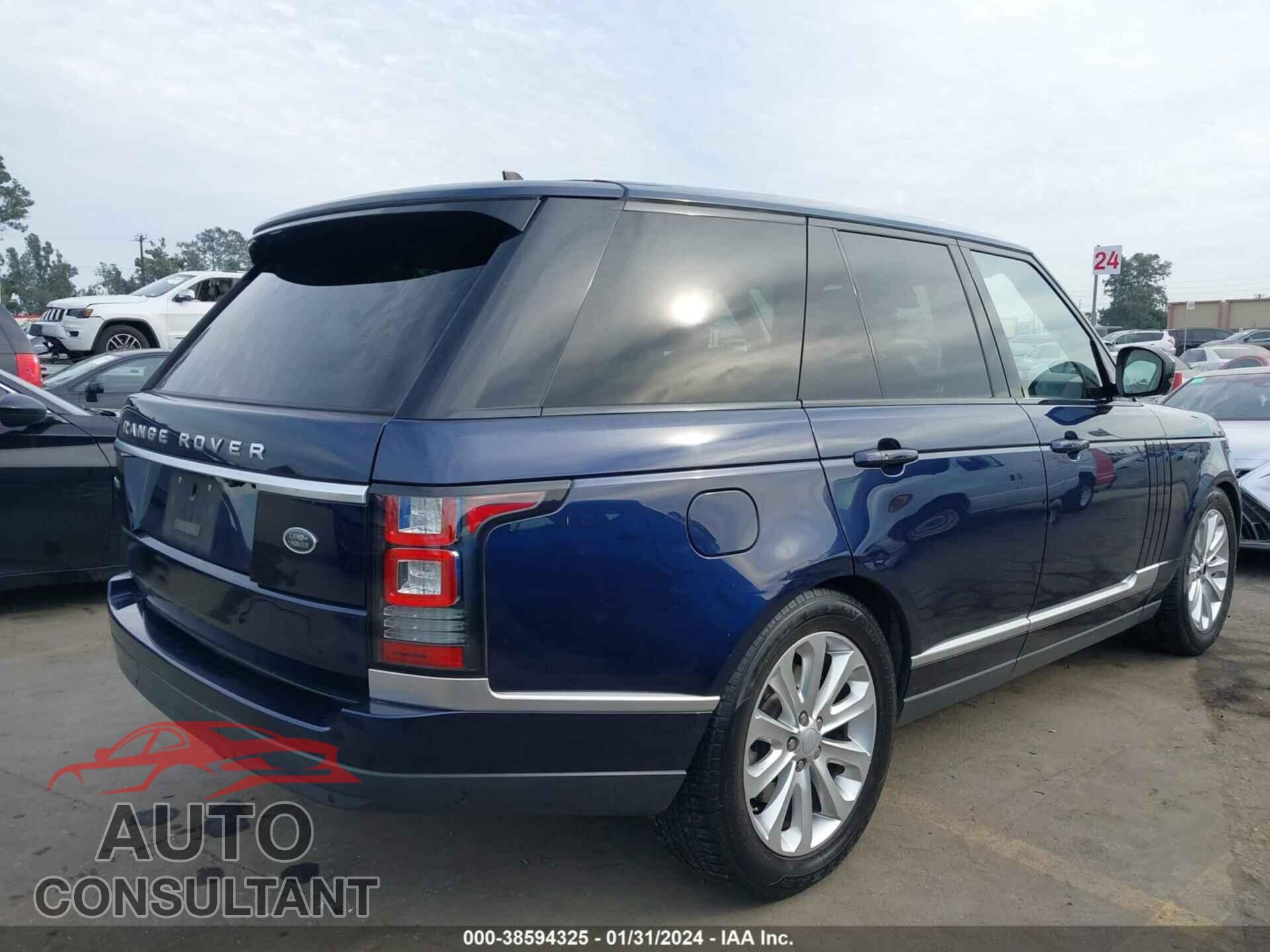 LAND ROVER RANGE ROVER 2016 - SALGS2KF7GA255313