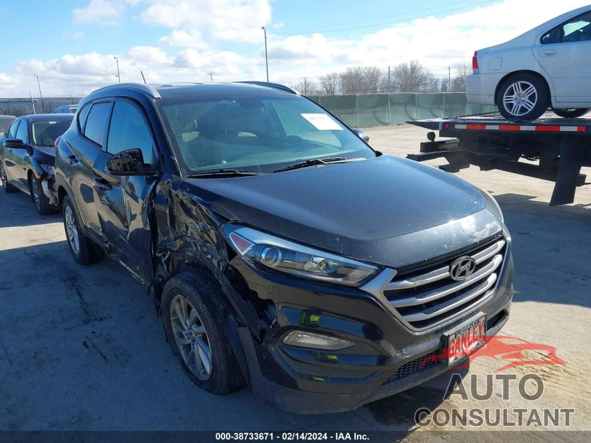 HYUNDAI TUCSON 2017 - KM8J3CA45HU390642