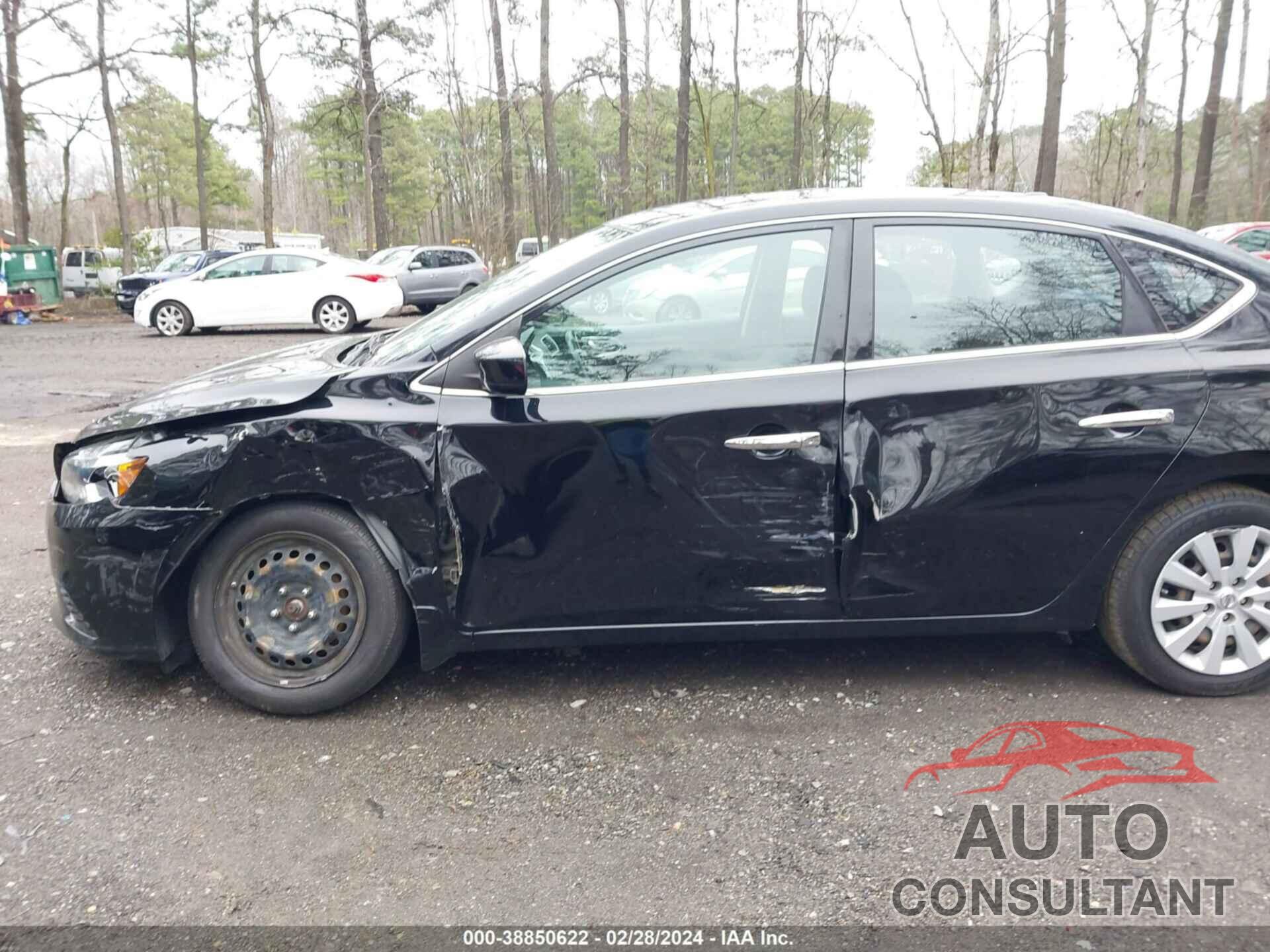 NISSAN SENTRA 2016 - 3N1AB7AP3GY295004