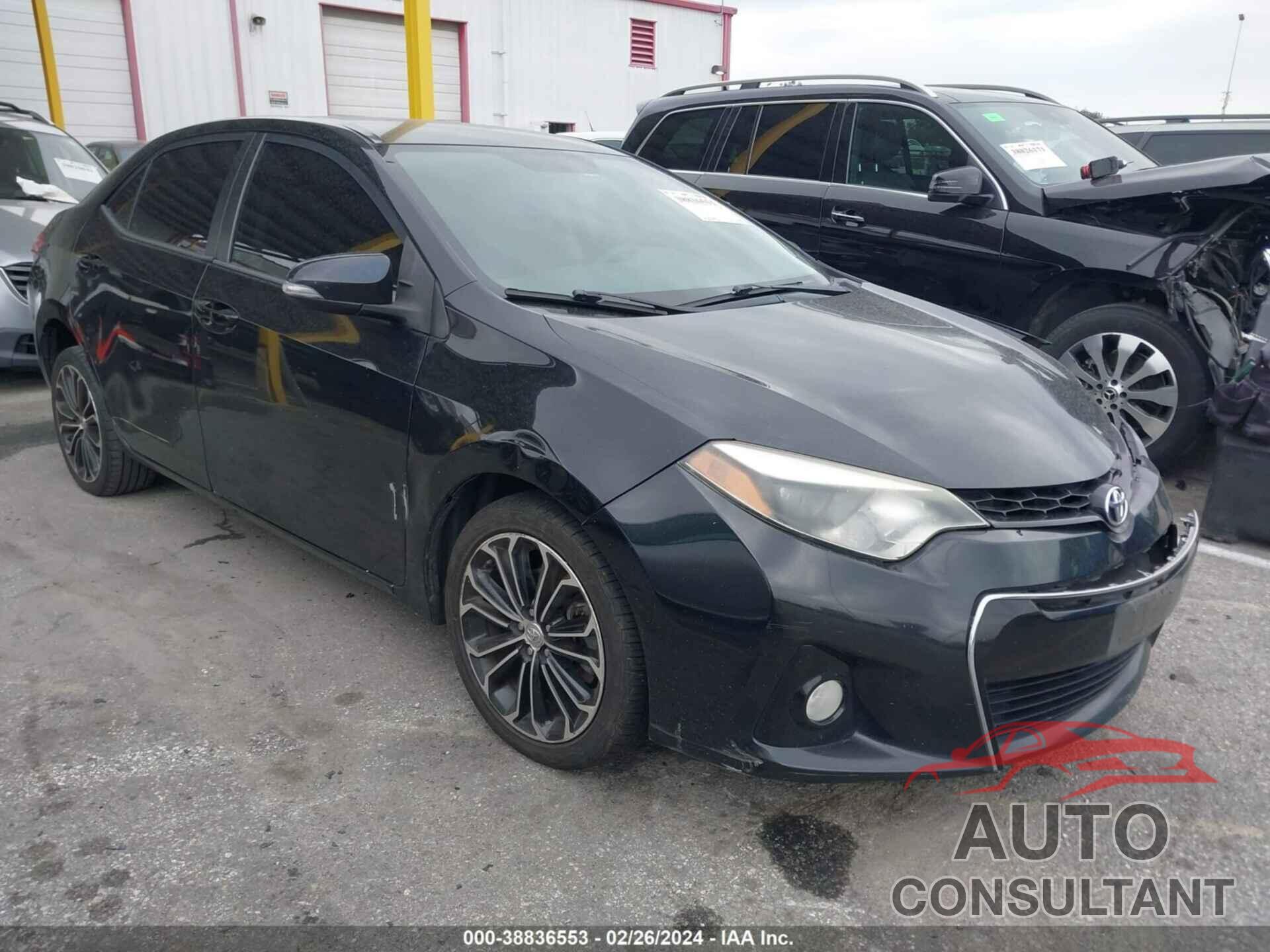 TOYOTA COROLLA 2016 - 5YFBURHE1GP505501
