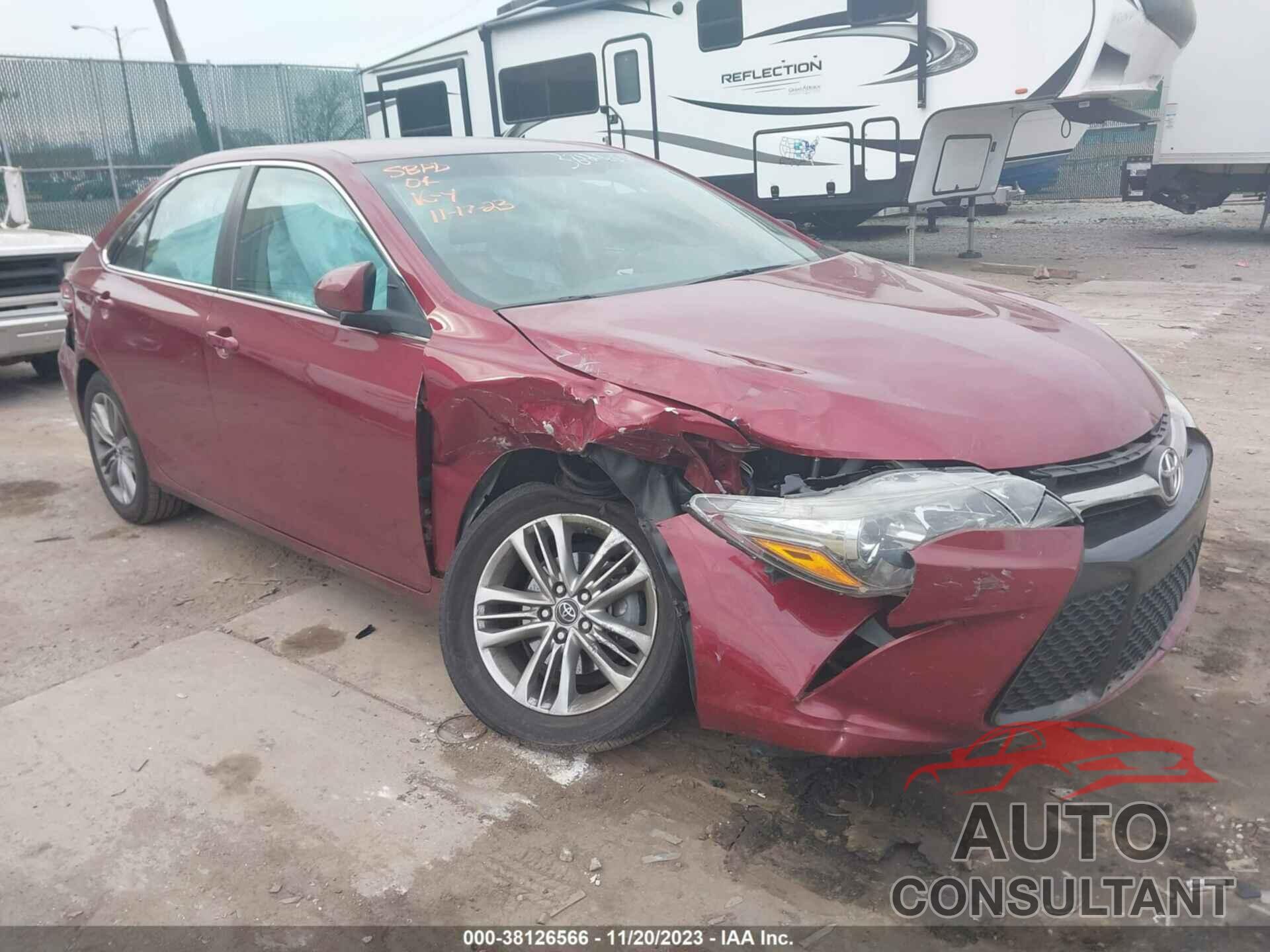 TOYOTA CAMRY 2017 - 4T1BF1FK7HU682445