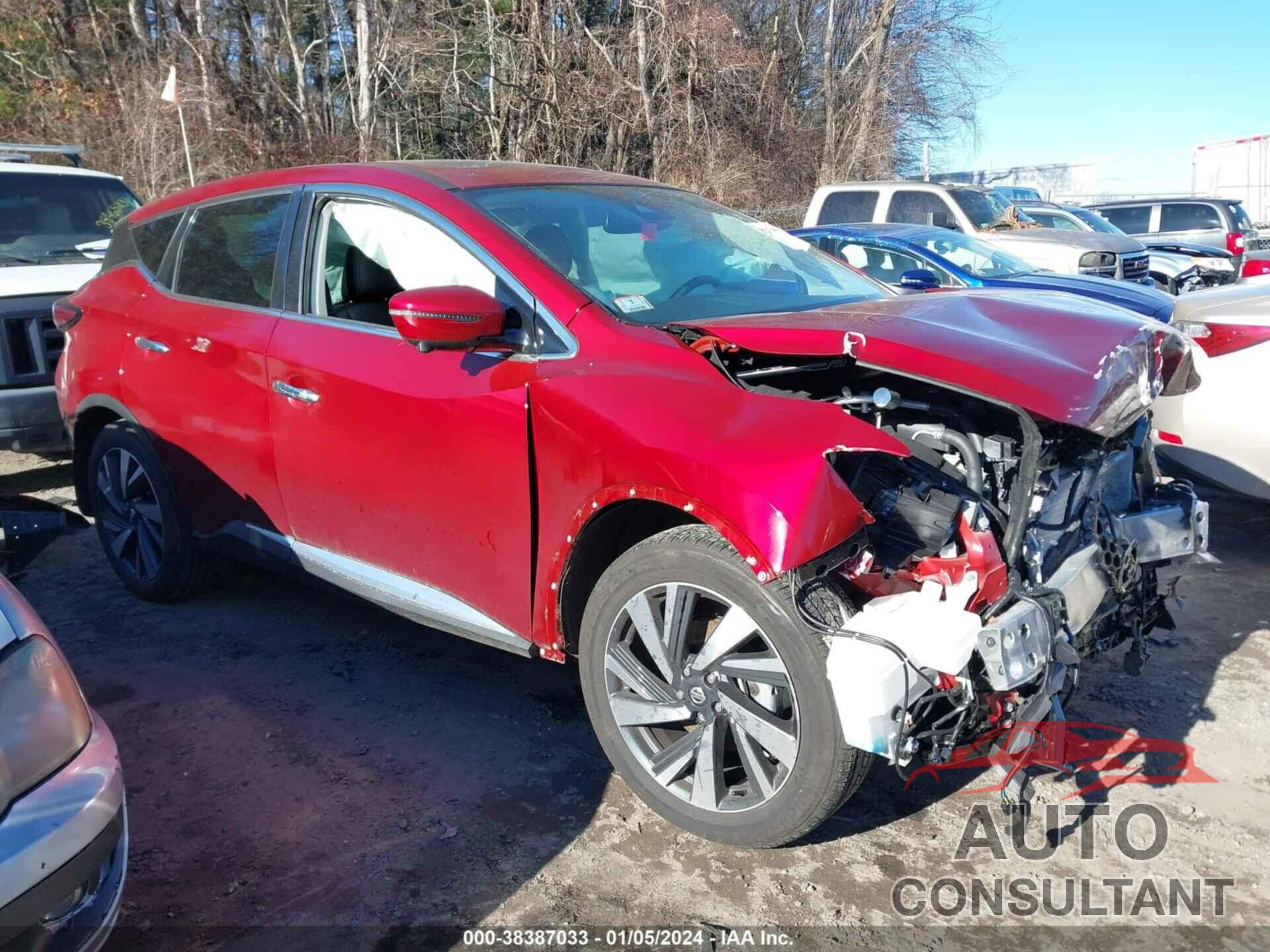 NISSAN MURANO 2022 - 5N1AZ2CS5NC109669