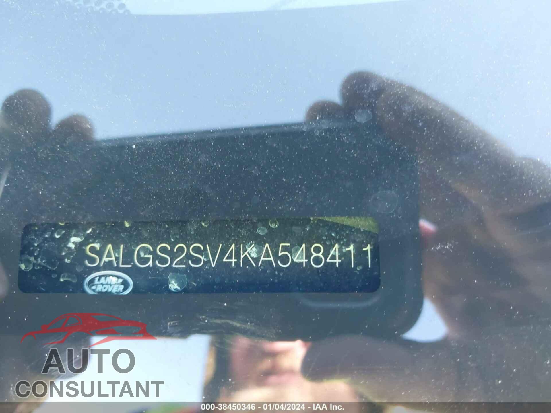 LAND ROVER RANGE ROVER 2019 - SALGS2SV4KA548411
