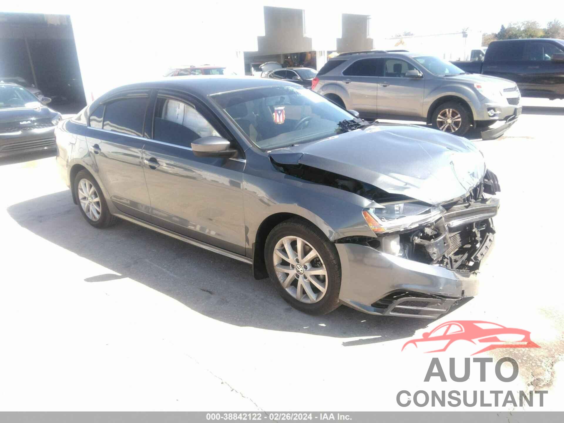 VOLKSWAGEN JETTA 2017 - 3VW2B7AJ2HM234701