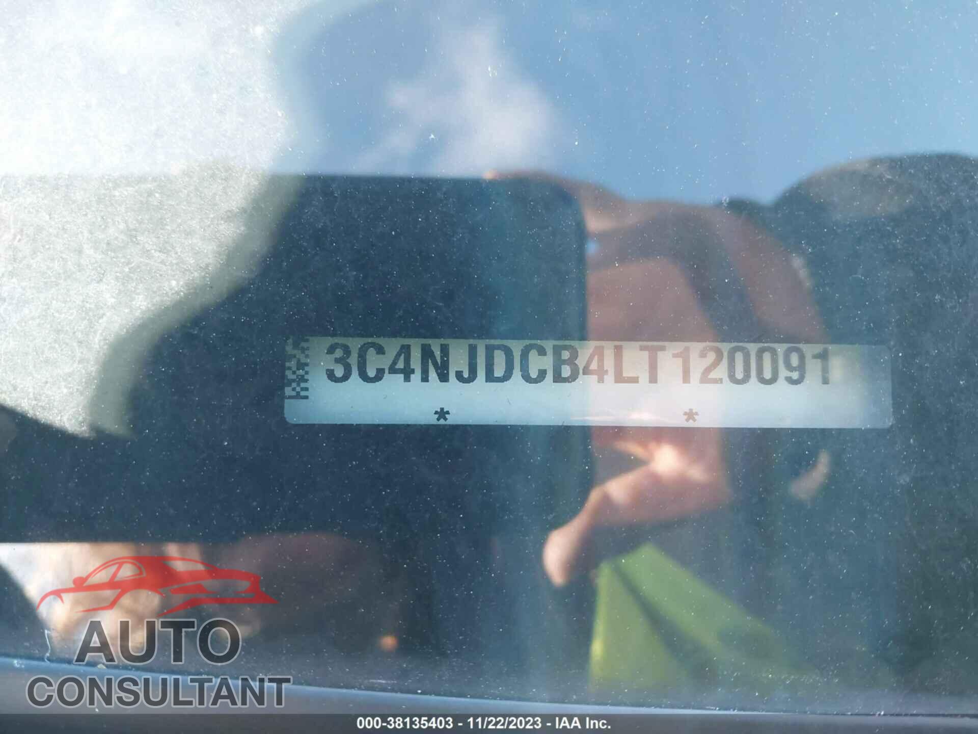JEEP COMPASS 2020 - 3C4NJDCB4LT120091