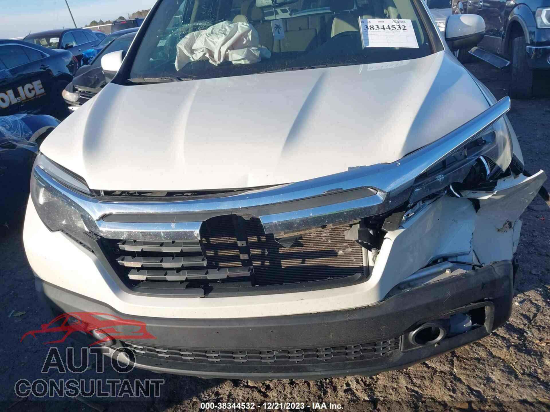 HONDA RIDGELINE 2017 - 5FPYK2F64HB005727