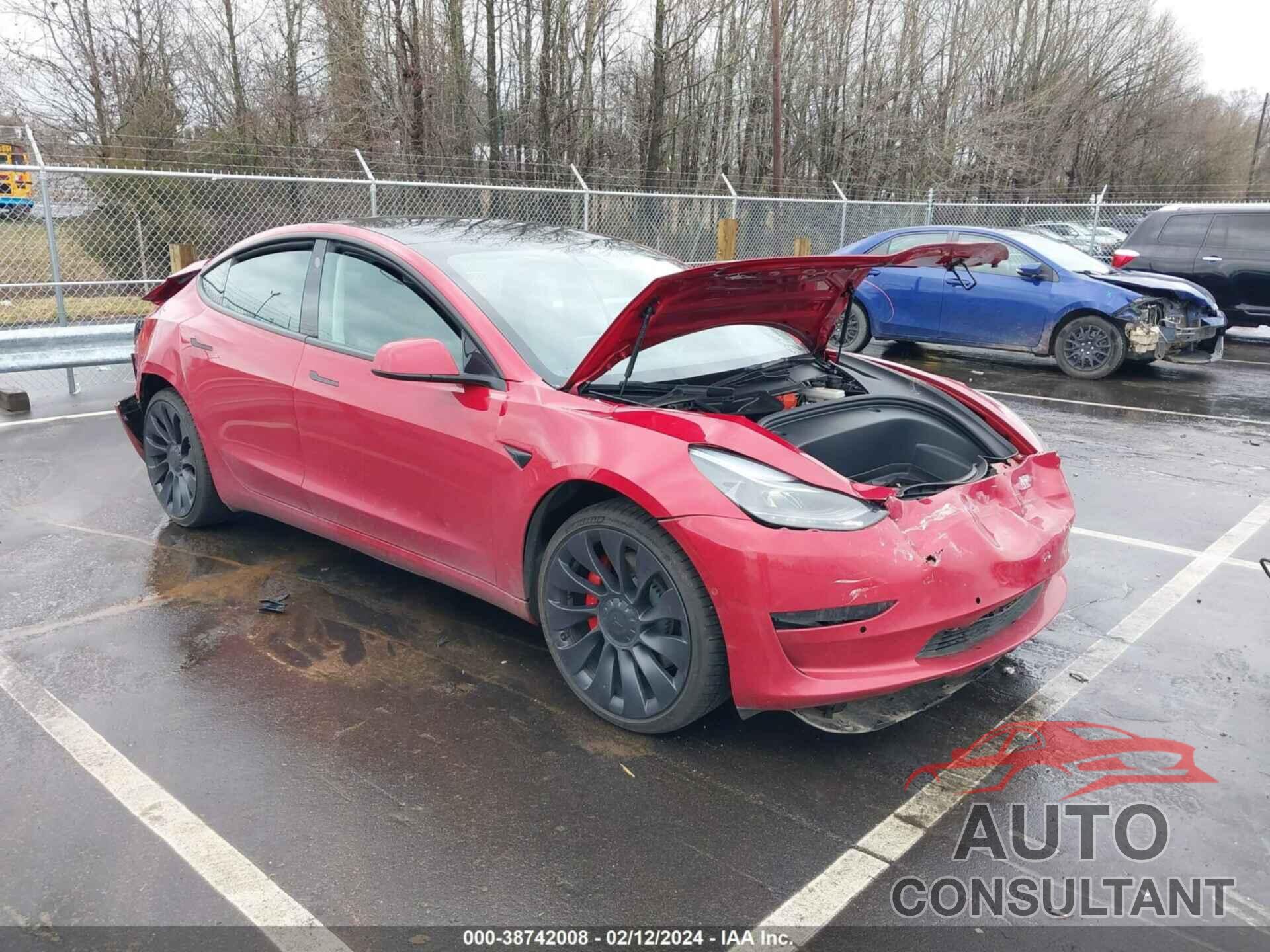 TESLA MODEL 3 2022 - 5YJ3E1EC3NF130323