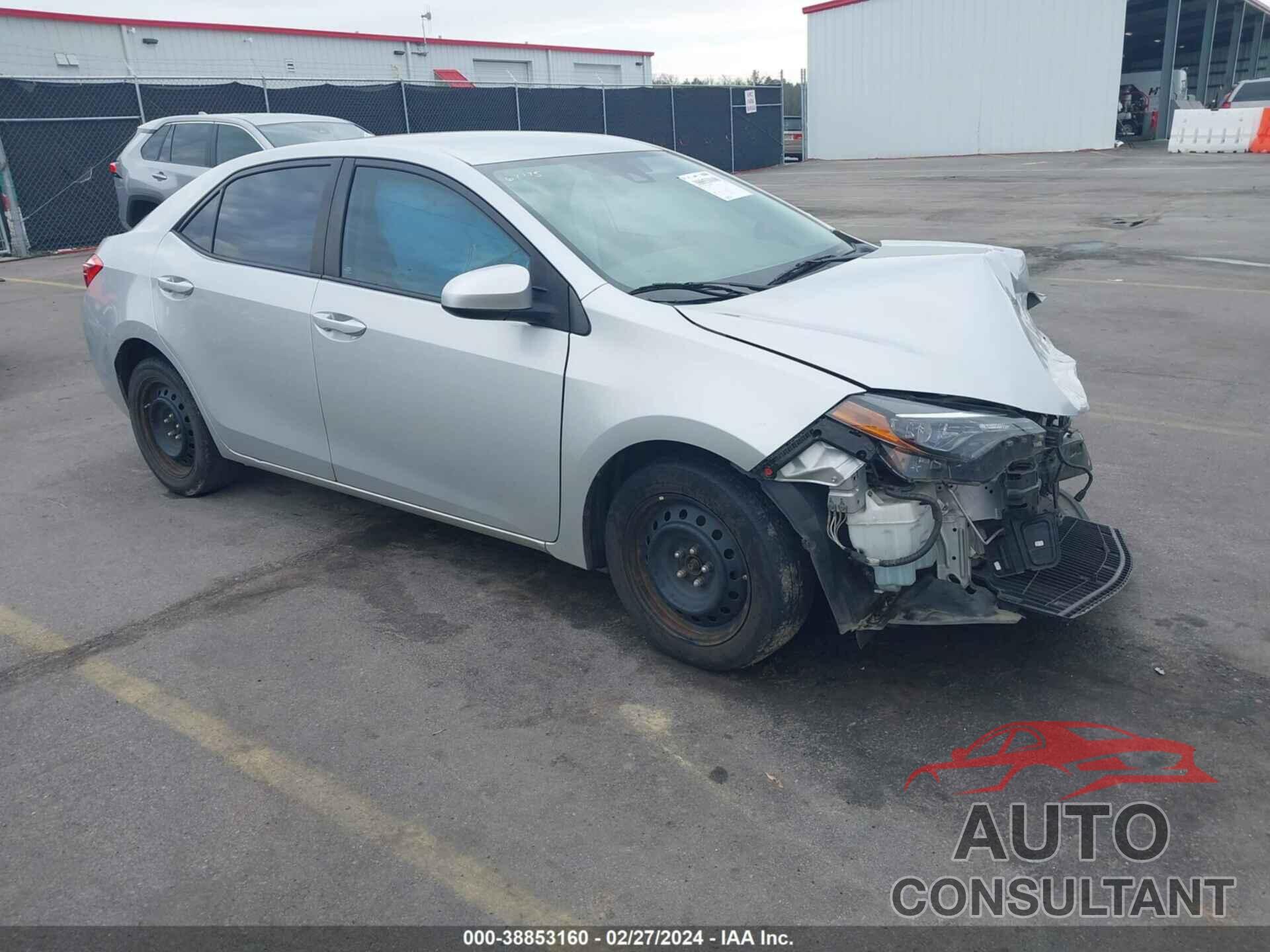 TOYOTA COROLLA 2017 - 2T1BURHE3HC900572