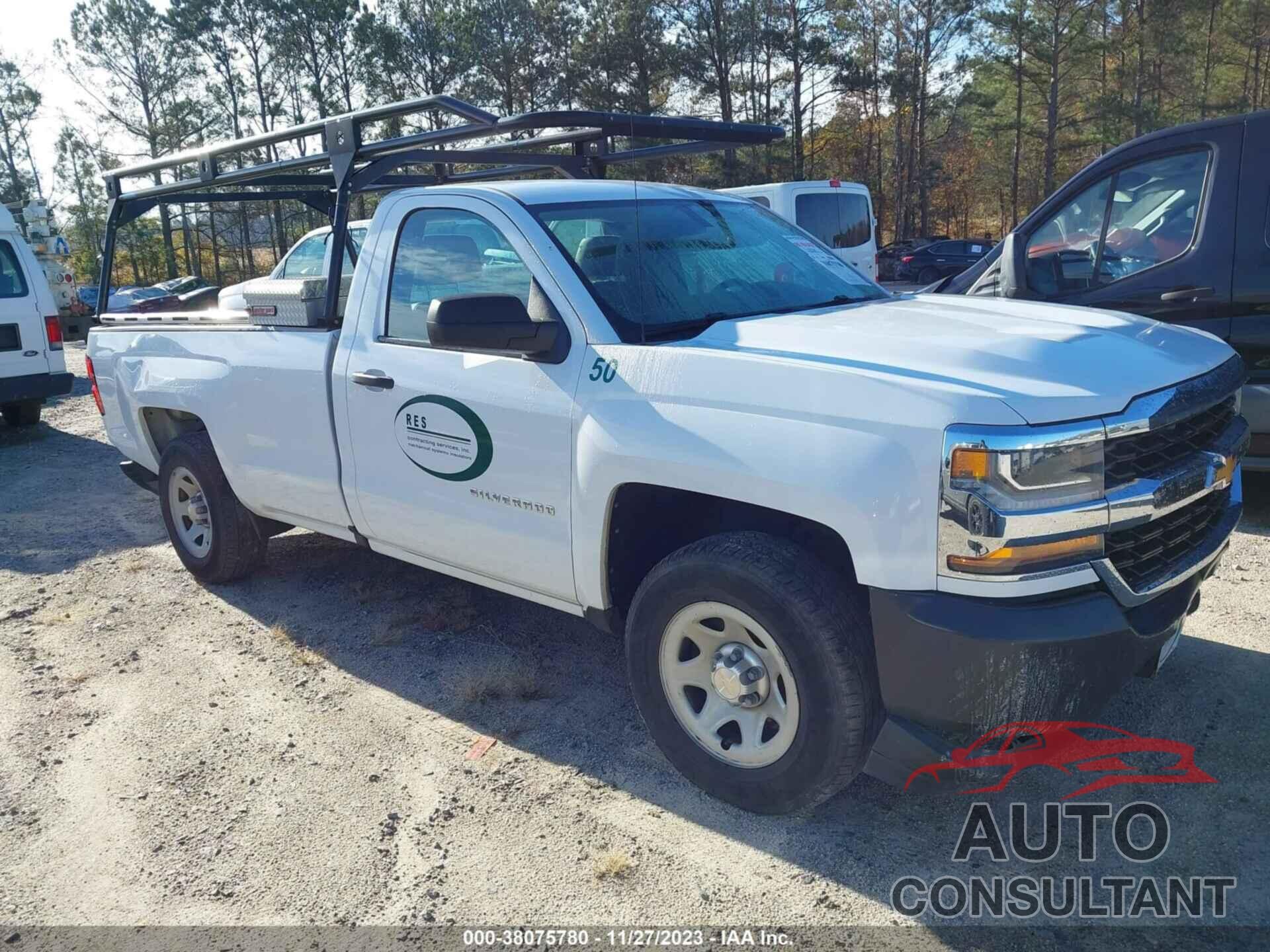 CHEVROLET SILVERADO 1500 2016 - 1GCNCNEH2GZ406800