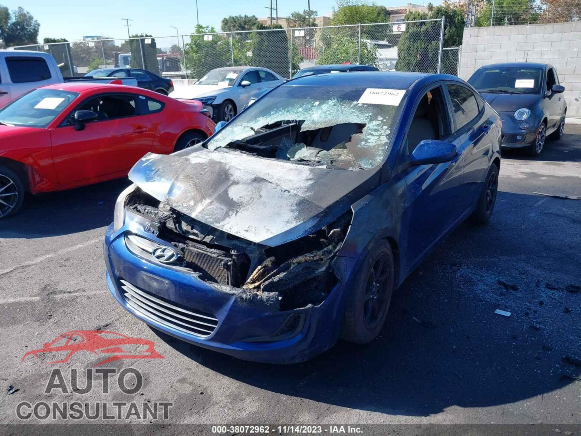 HYUNDAI ACCENT 2016 - KMHCT4AE2GU950610