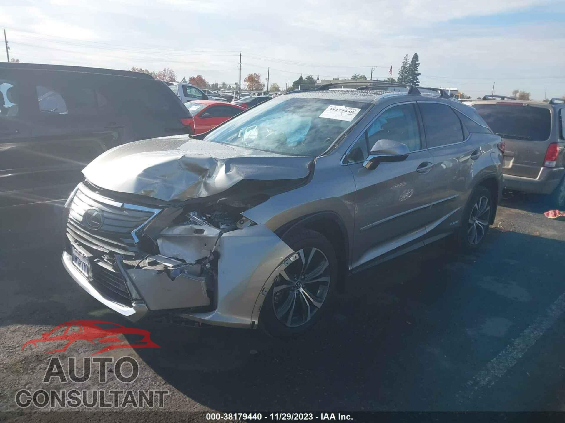LEXUS RX 2019 - 2T2BGMCA5KC043303