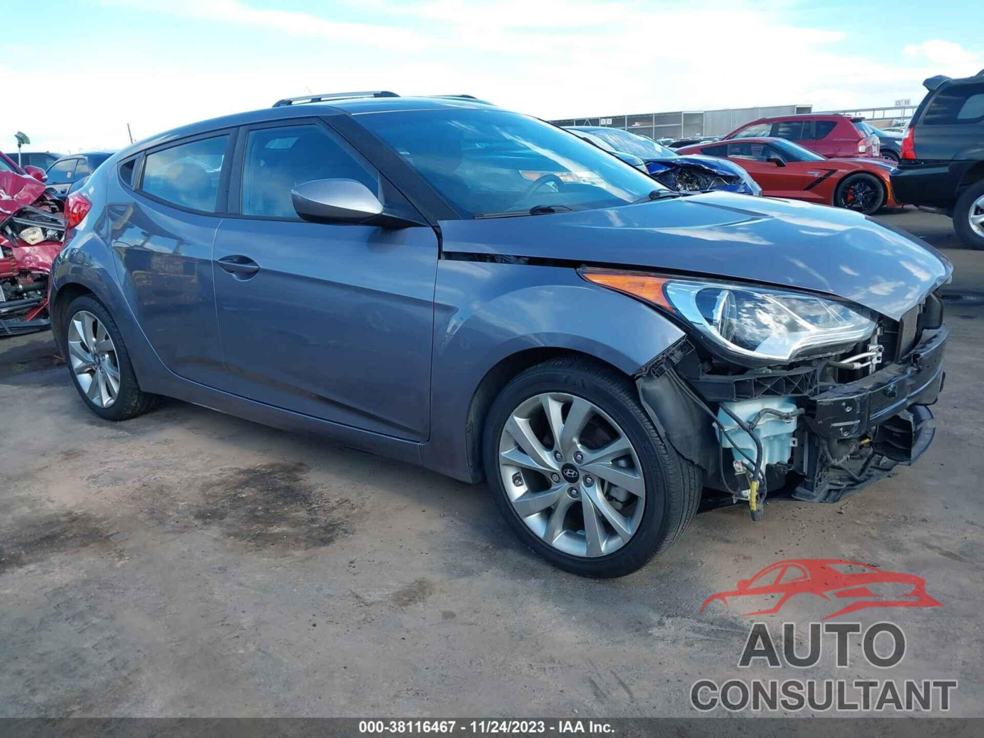 HYUNDAI VELOSTER 2016 - KMHTC6AD8GU283982