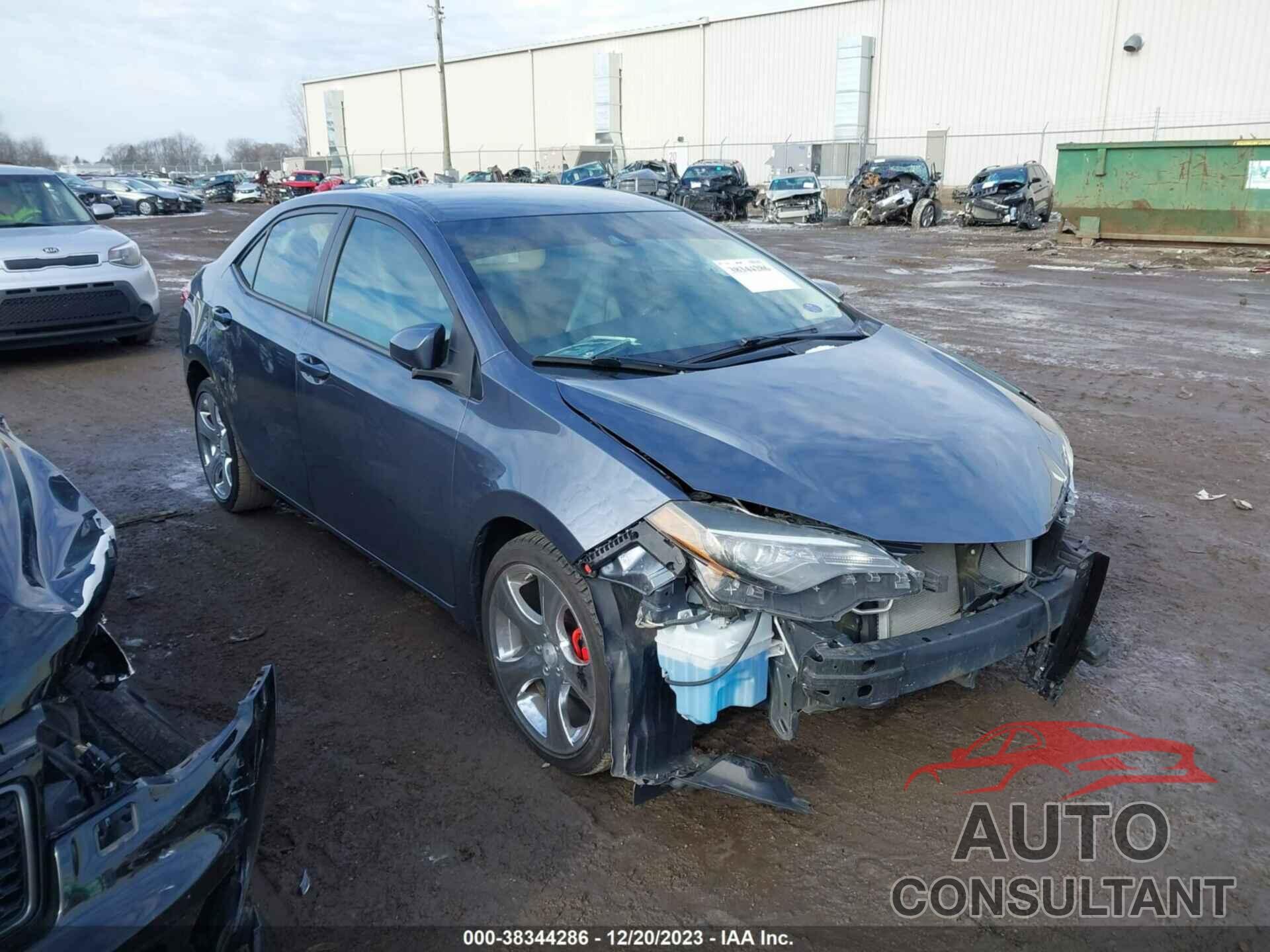 TOYOTA COROLLA 2017 - 2T1BURHE7HC808462