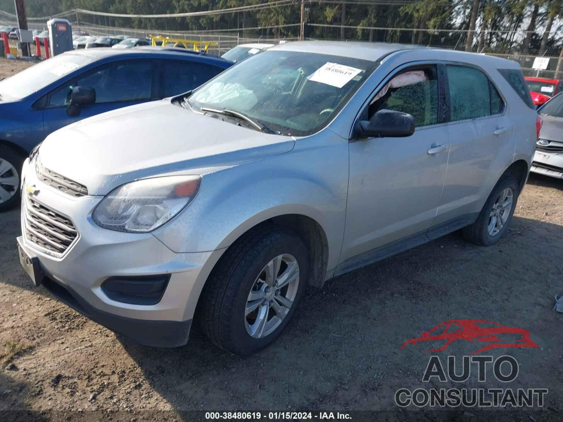 CHEVROLET EQUINOX 2016 - 2GNFLEEK1G6239624