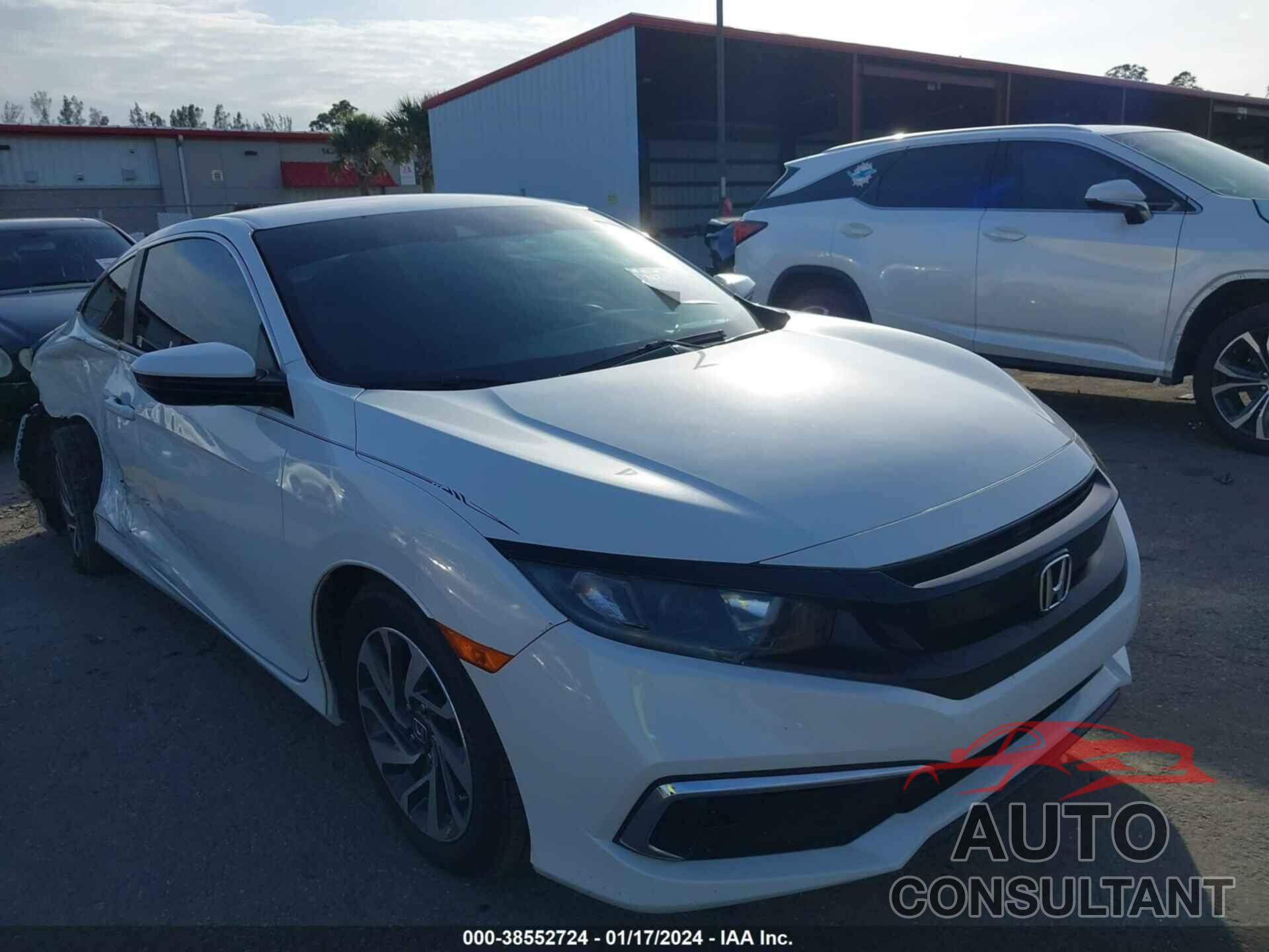 HONDA CIVIC 2019 - 2HGFC4B63KH309892