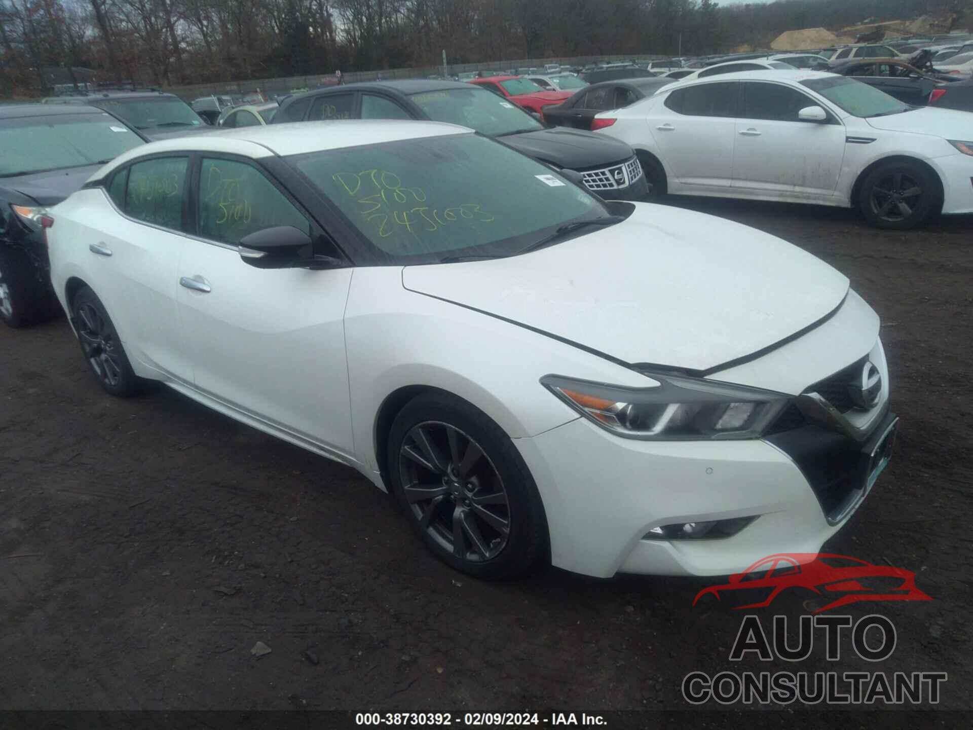 NISSAN MAXIMA 2017 - 1N4AA6AP2HC446683