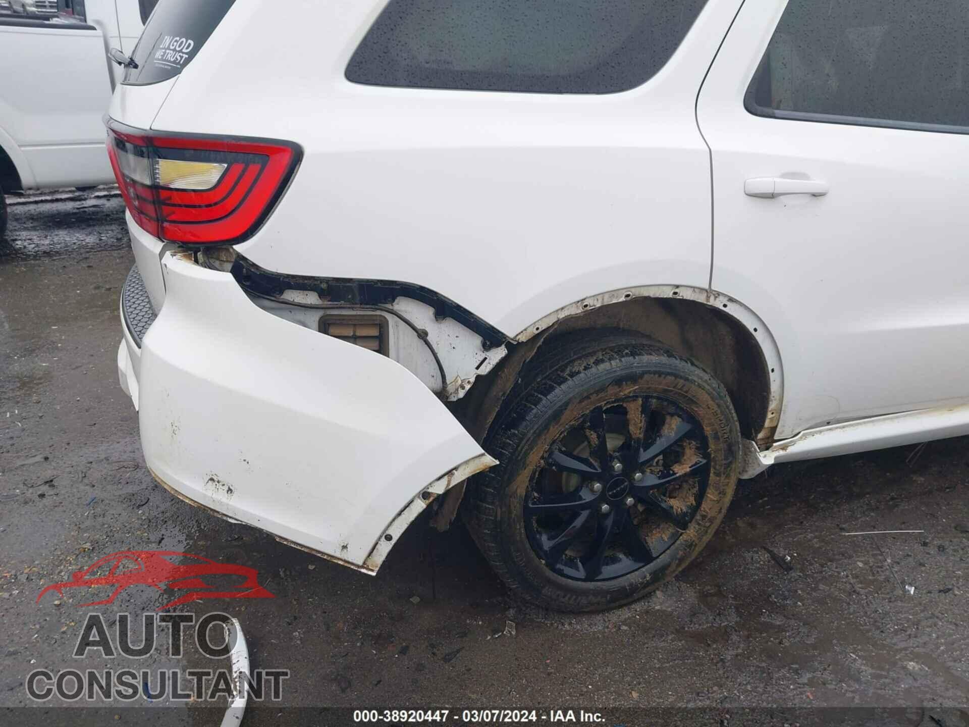 DODGE DURANGO 2018 - 1C4RDHAG1JC413969