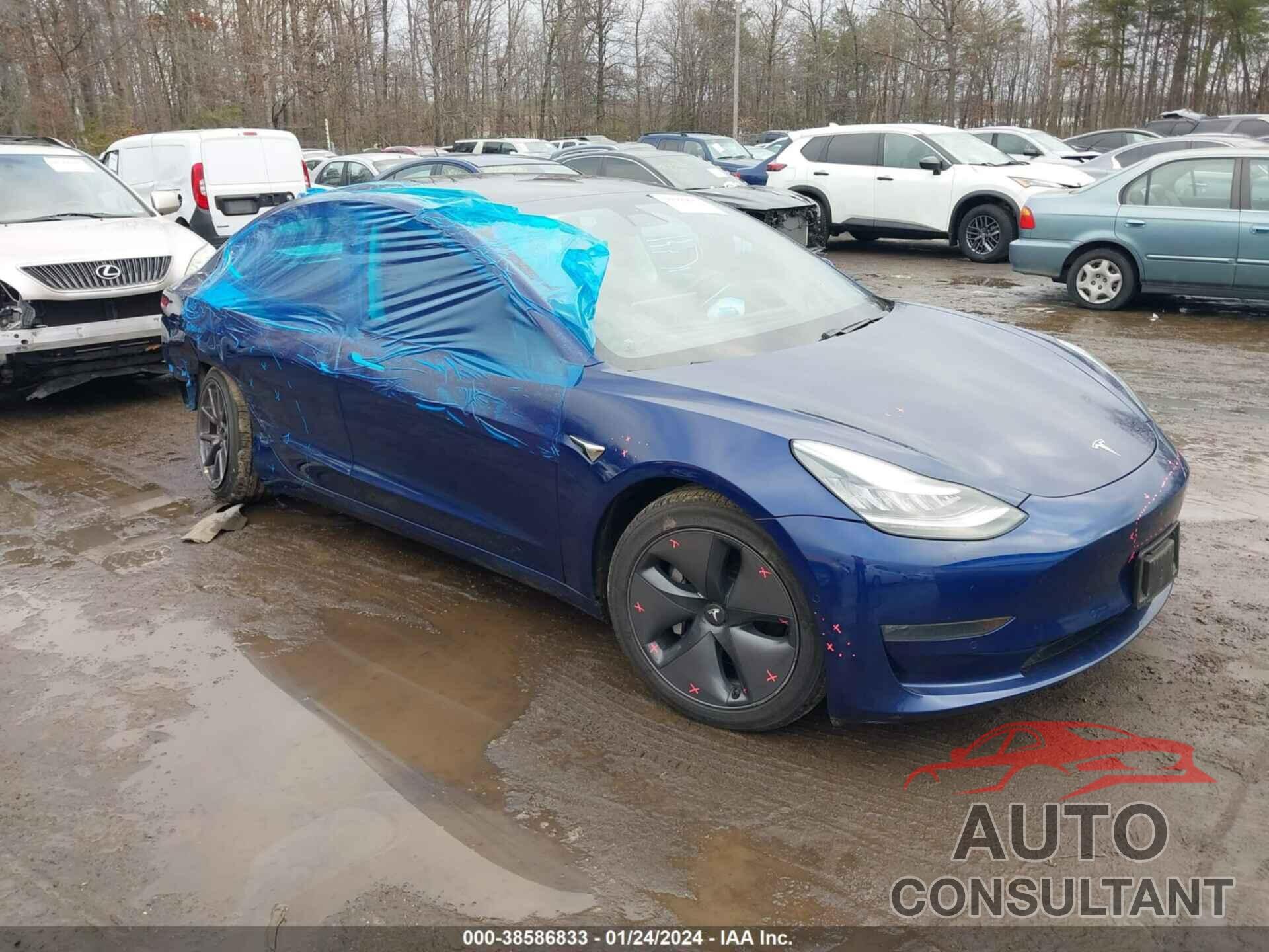 TESLA MODEL 3 2019 - 5YJ3E1EB8KF387710