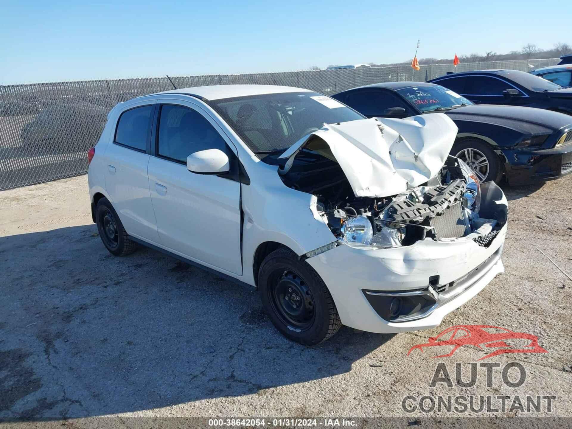 MITSUBISHI MIRAGE 2019 - ML32A3HJ8KH016345