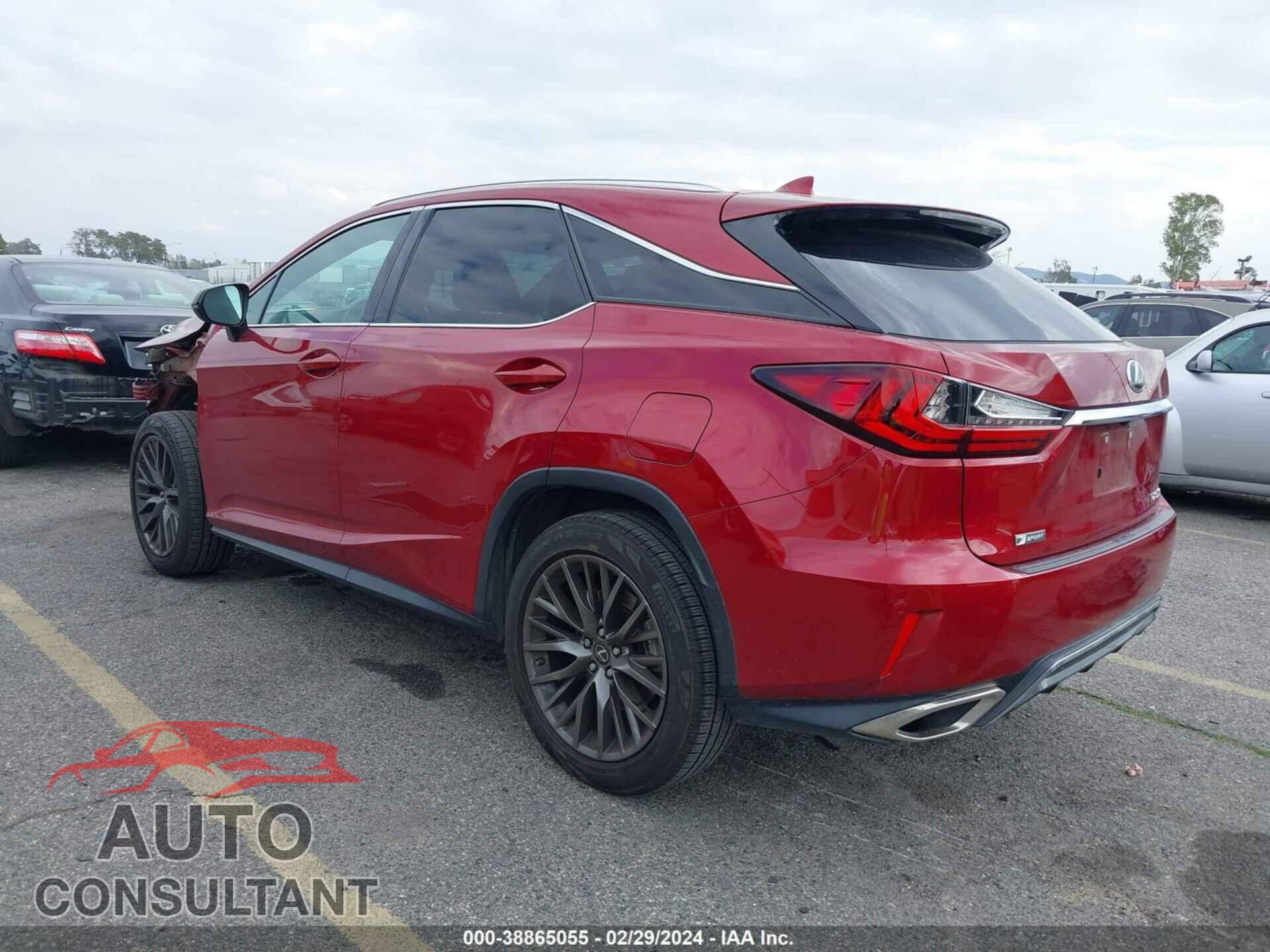 LEXUS RX 2018 - 2T2BZMCA3JC142064
