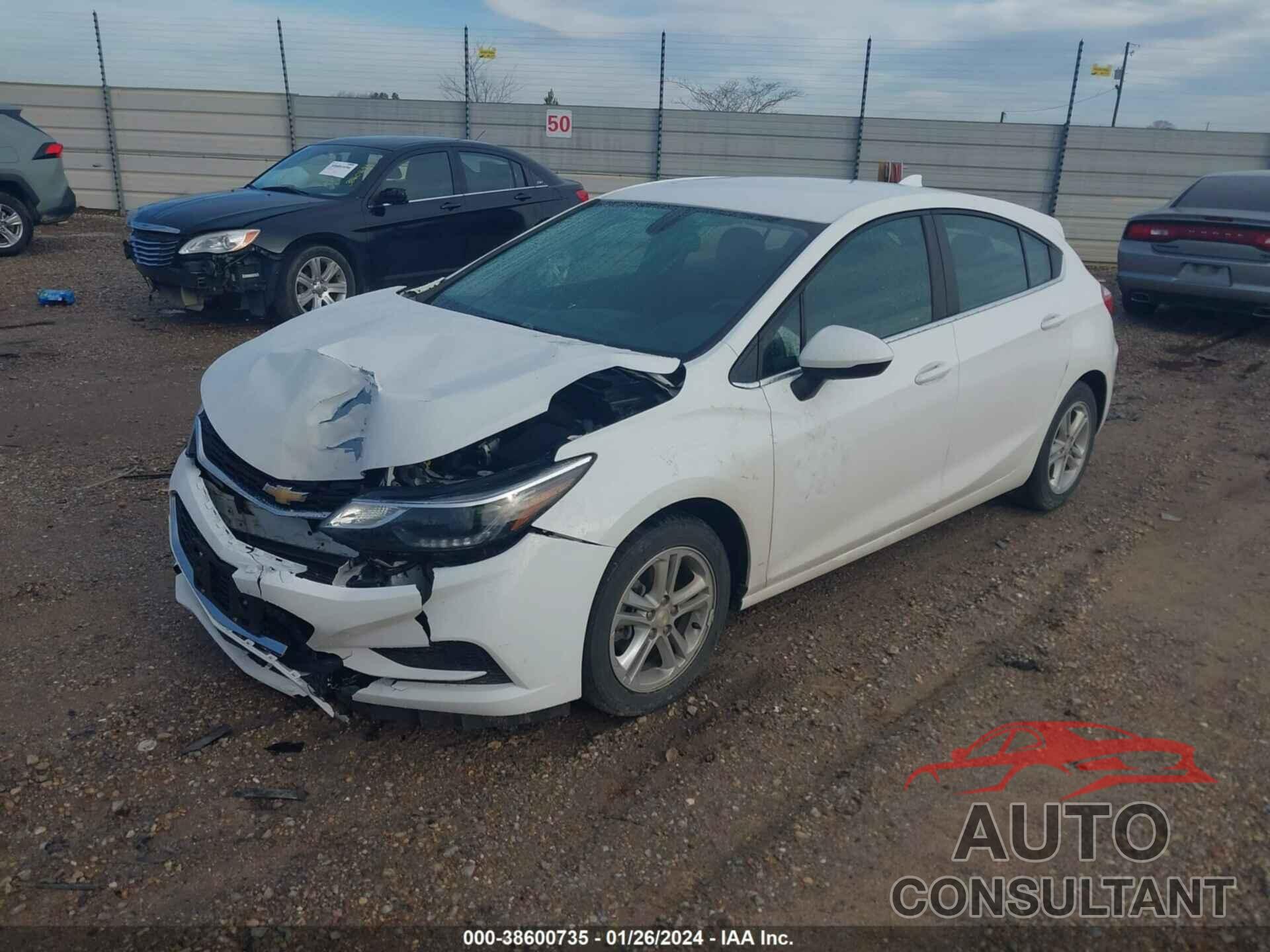 CHEVROLET CRUZE 2017 - 3G1BE6SM0HS538367