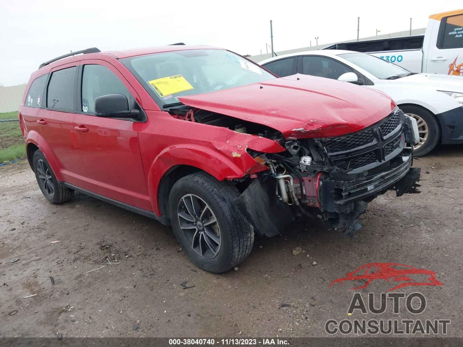 DODGE JOURNEY 2018 - 3C4PDCAB7JT208871