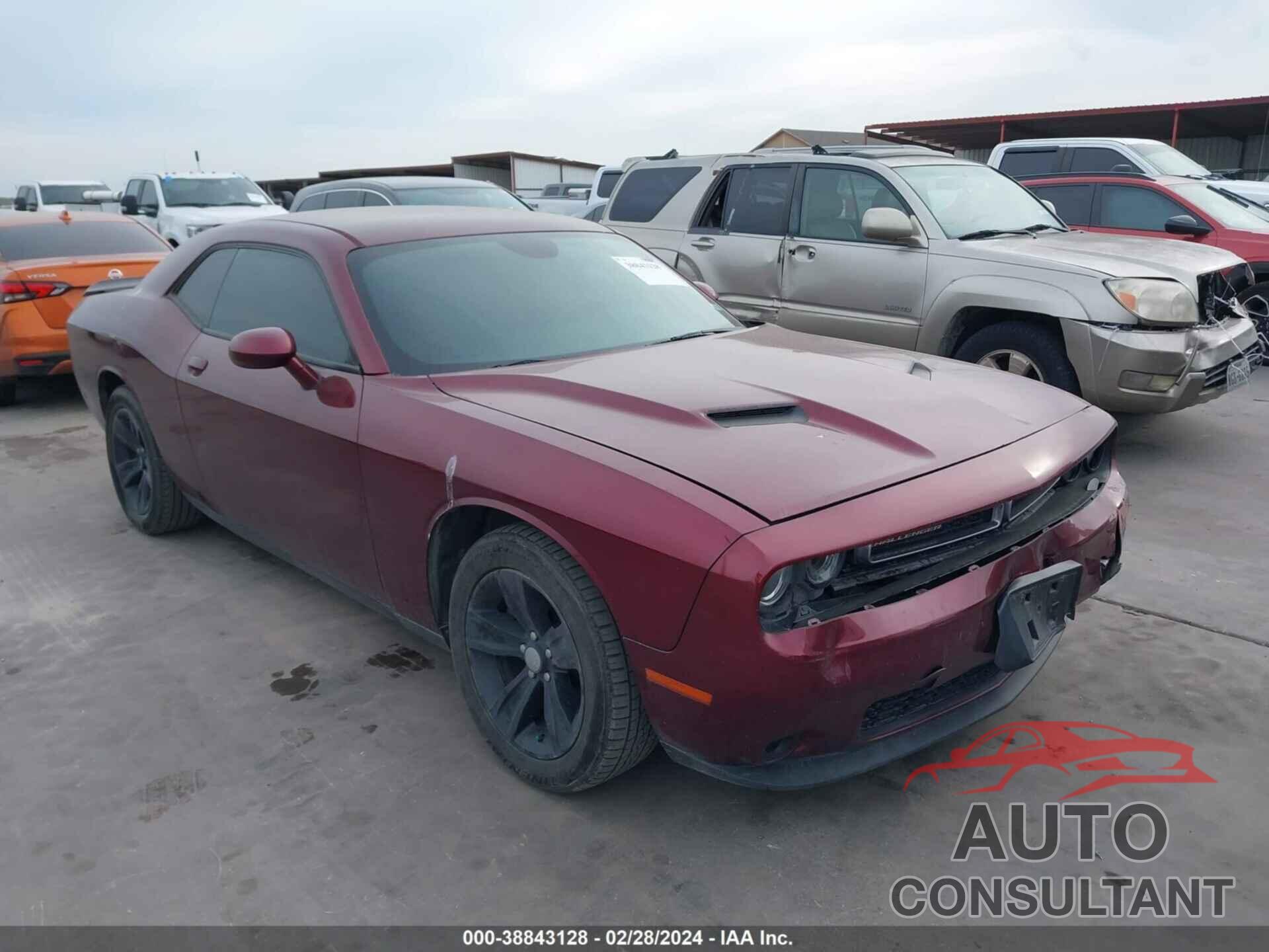 DODGE CHALLENGER 2017 - 2C3CDZAG6HH501911