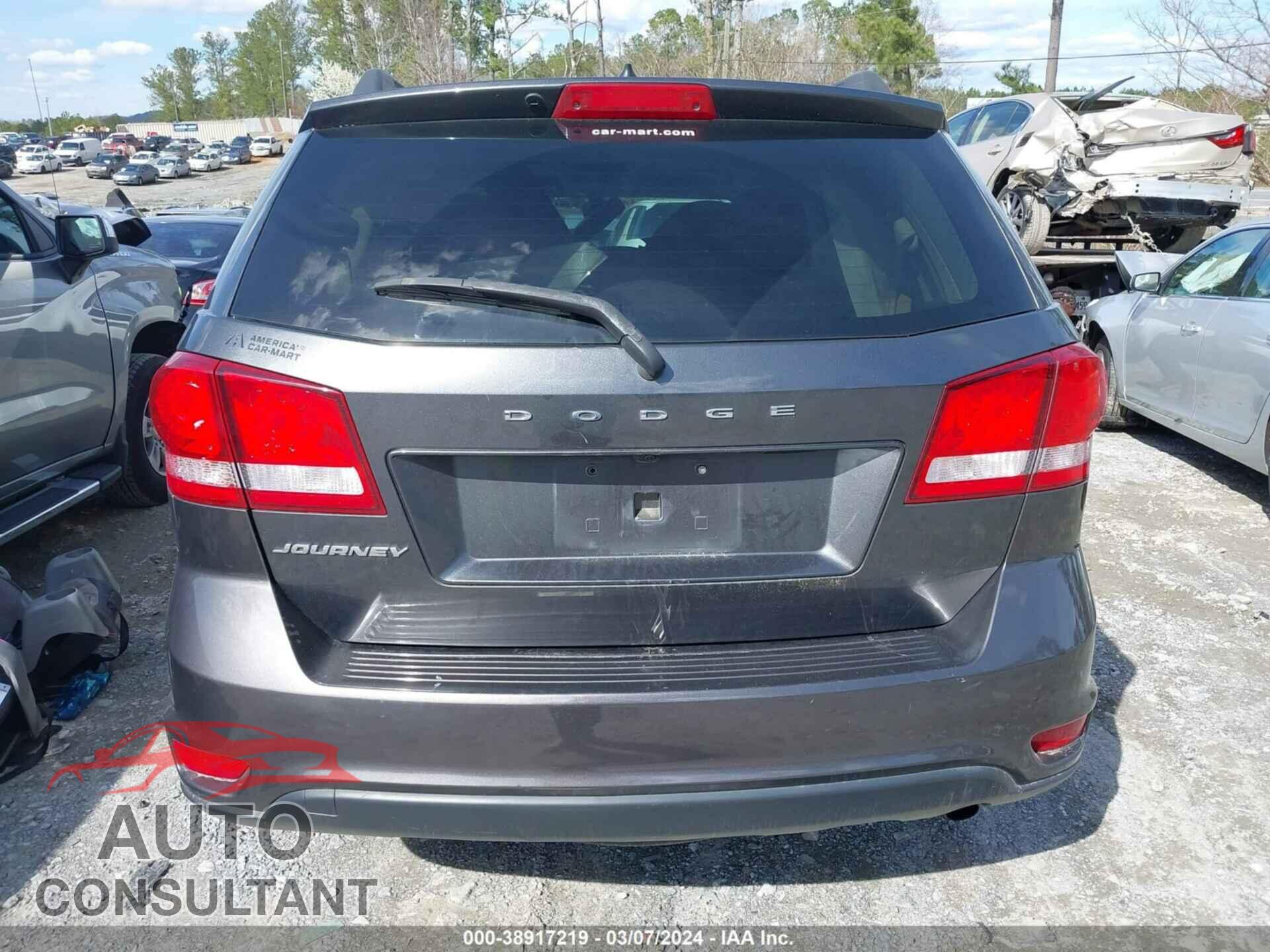 DODGE JOURNEY 2019 - 3C4PDCBB0KT738308