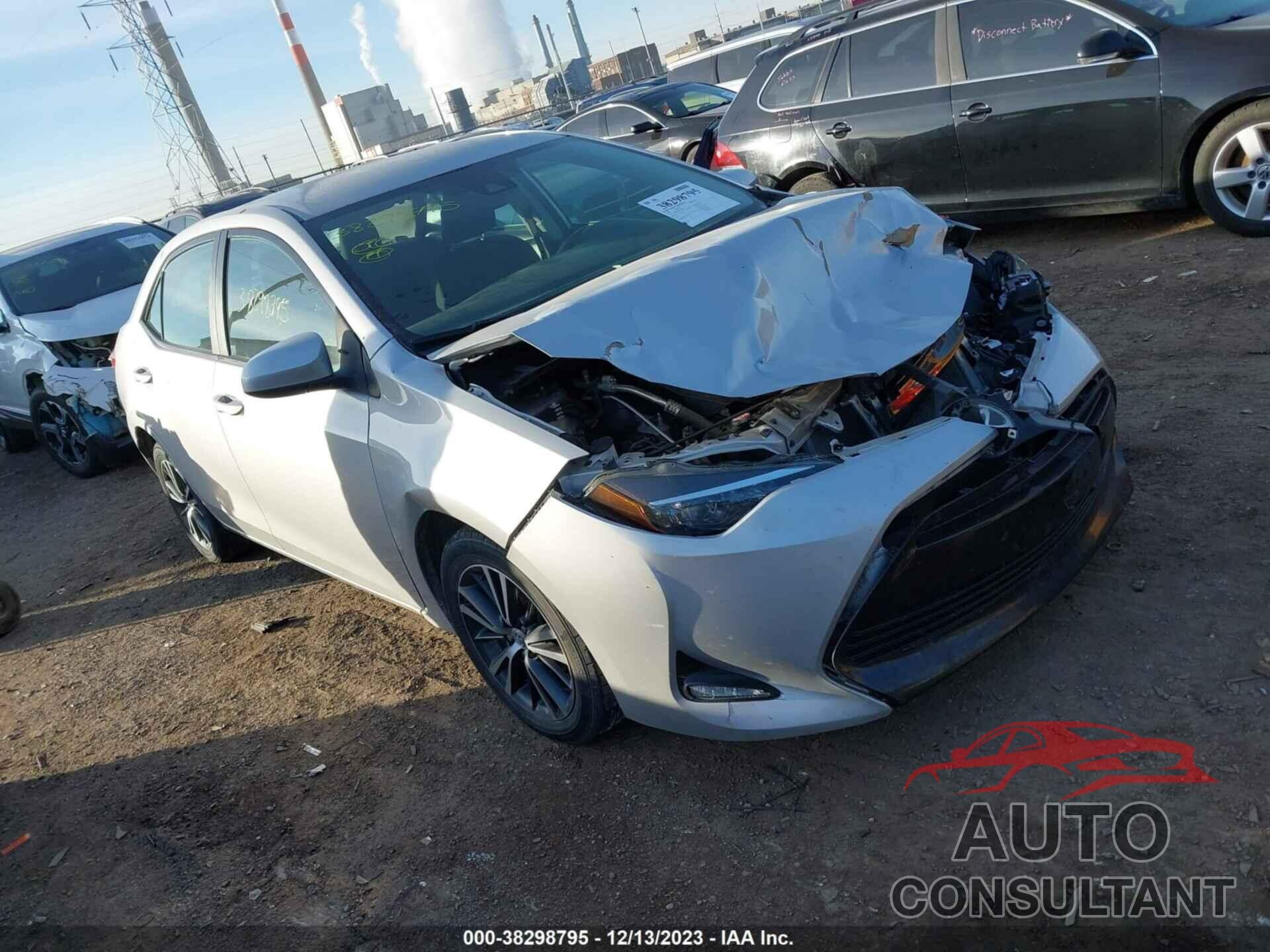 TOYOTA COROLLA 2018 - 2T1BURHE6JC060504