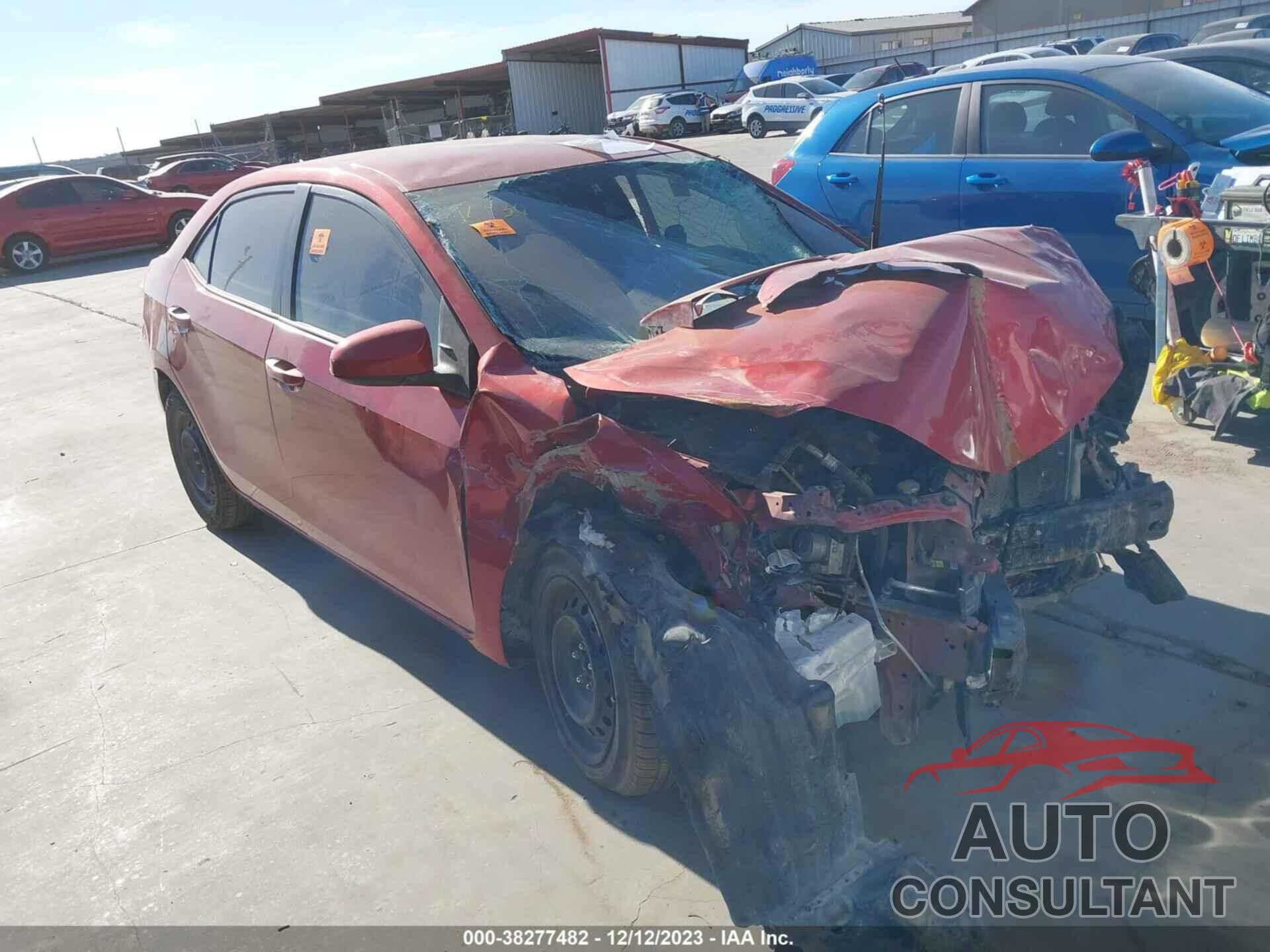TOYOTA COROLLA 2017 - 5YFBURHE5HP657721