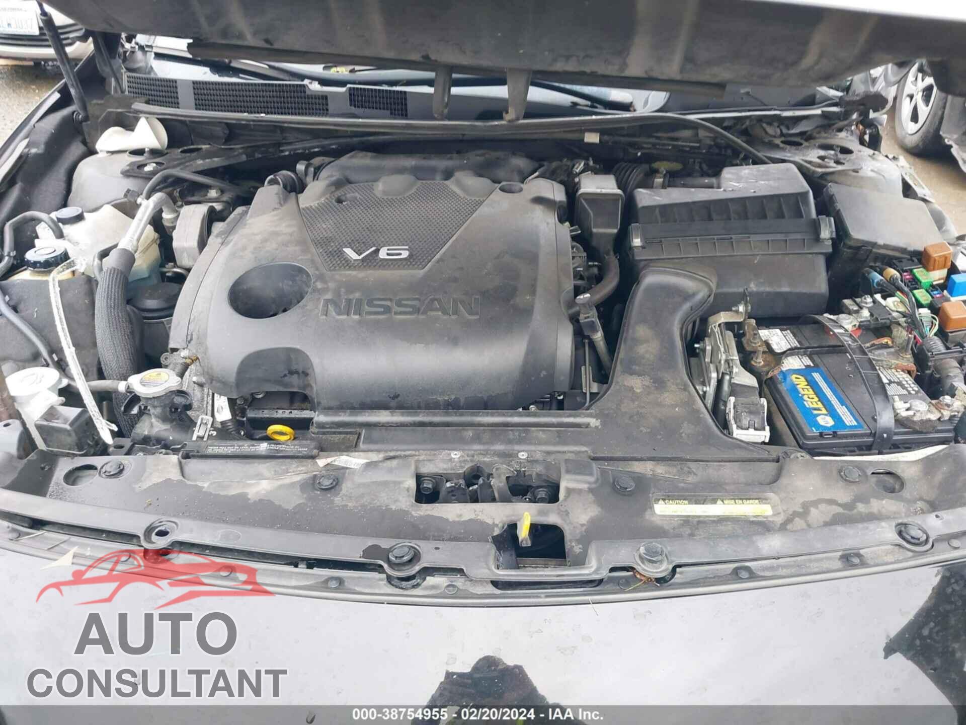 NISSAN MAXIMA 2016 - 1N4AA6AP1GC427072