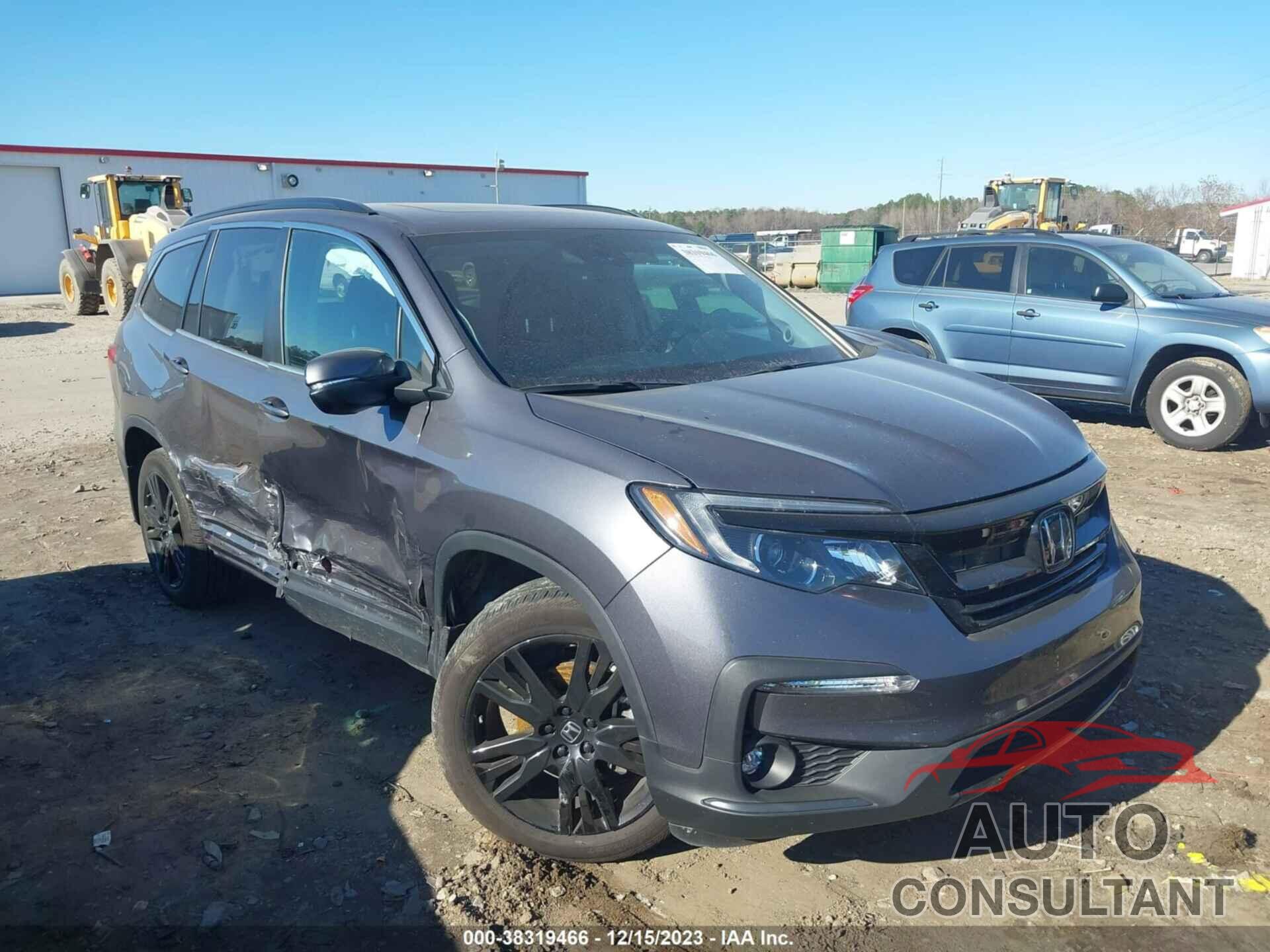 HONDA PILOT 2022 - 5FNYF6H26NB063283