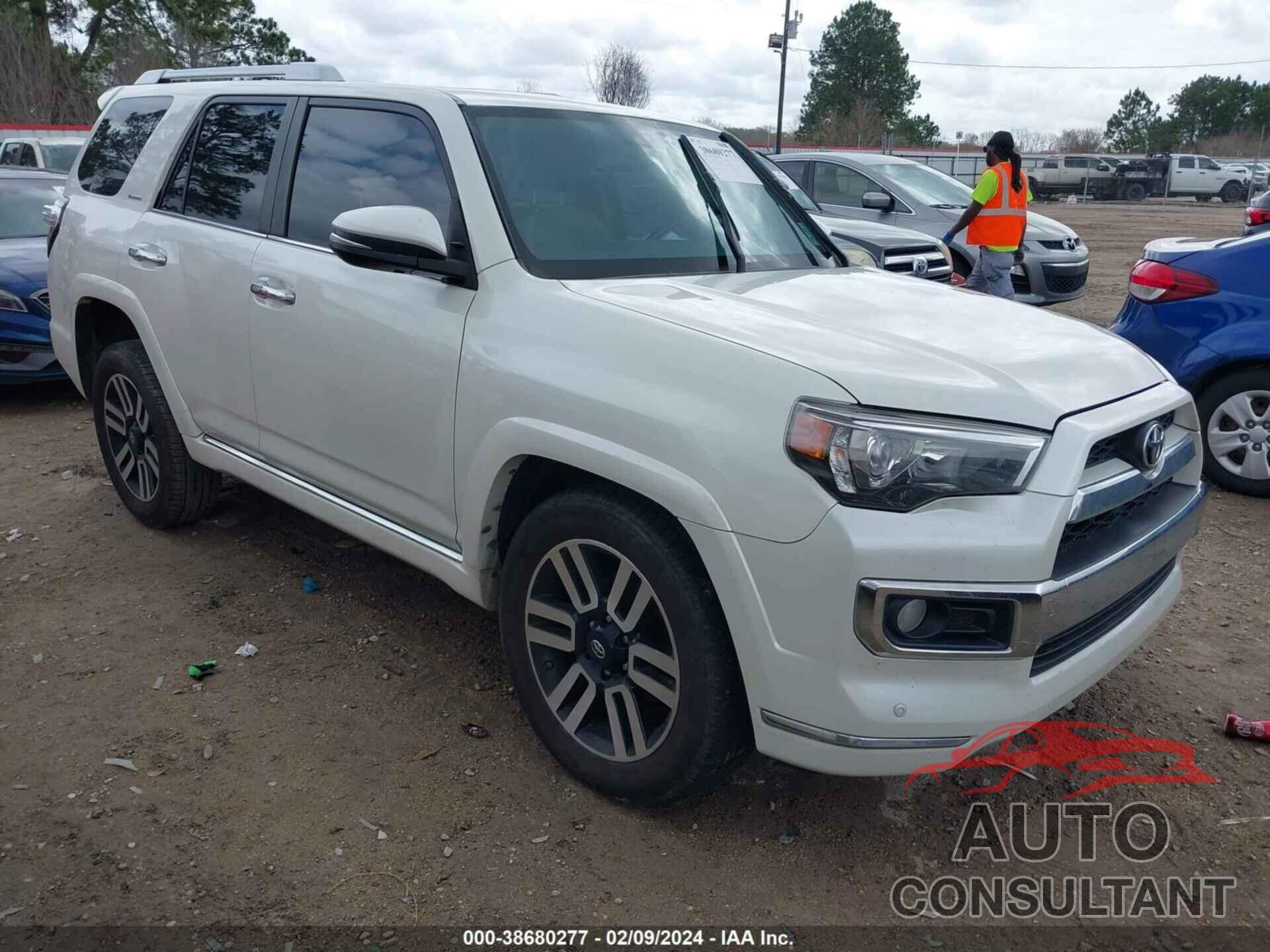 TOYOTA 4RUNNER 2016 - JTEZU5JR8G5134222