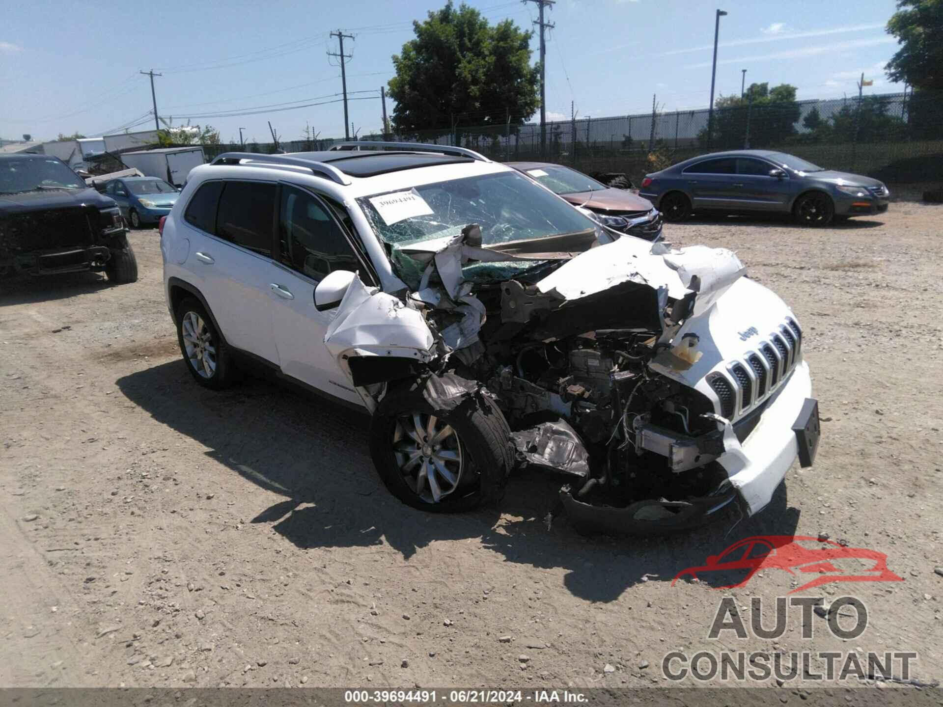 JEEP CHEROKEE 2016 - 1C4PJMDB2GW169426