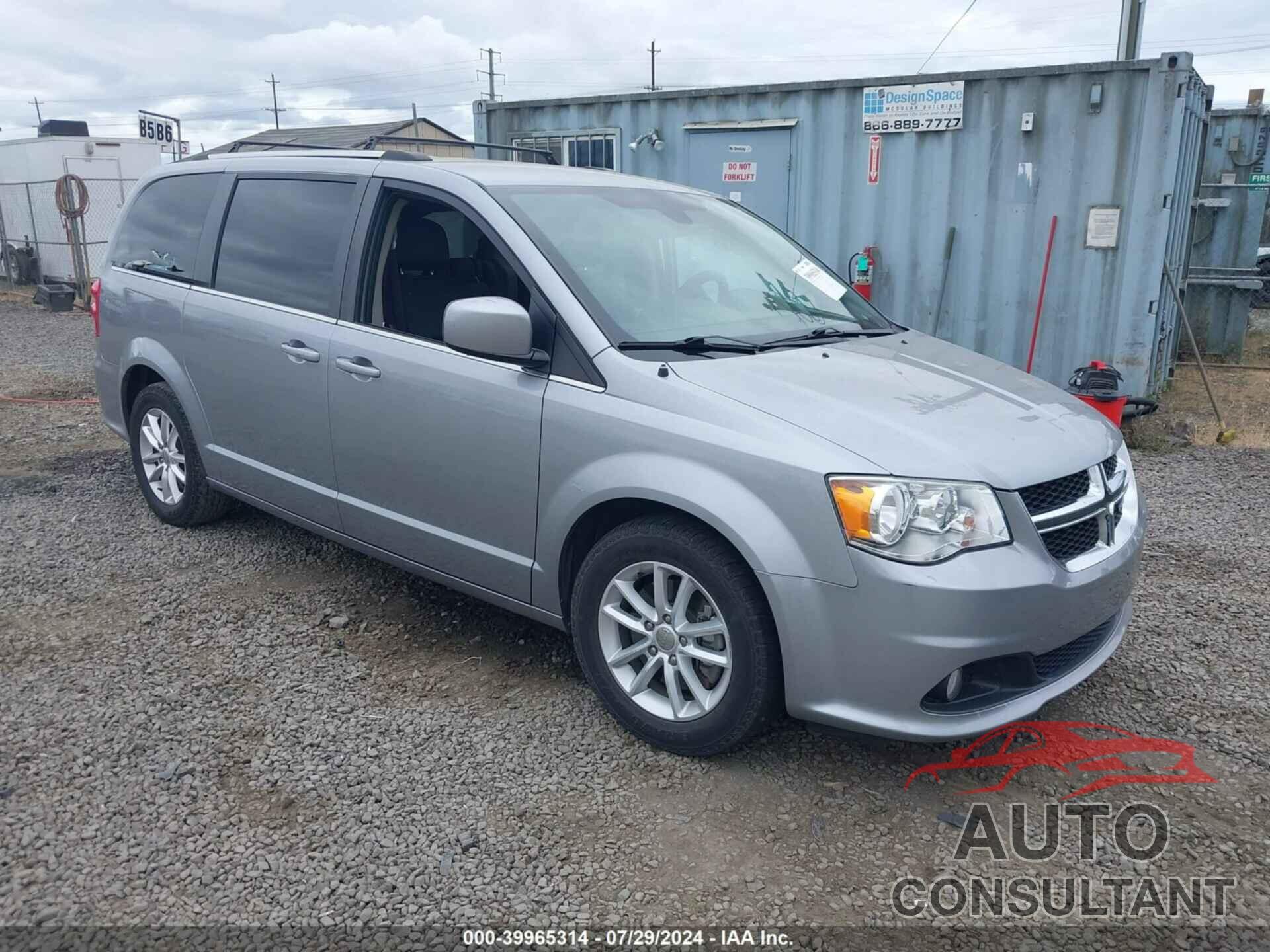 DODGE GRAND CARAVAN 2019 - 2C4RDGCG1KR724916