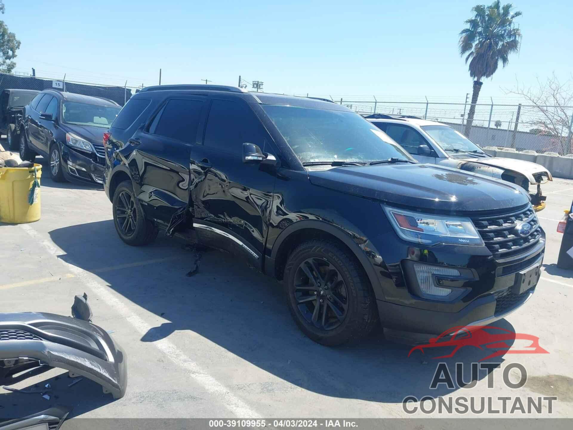 FORD EXPLORER 2017 - 1FM5K7D85HGA70407