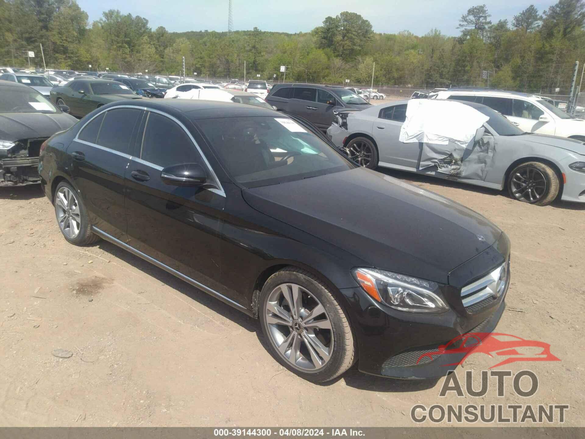 MERCEDES-BENZ C 300 2018 - WDDWF4JBXJR321269